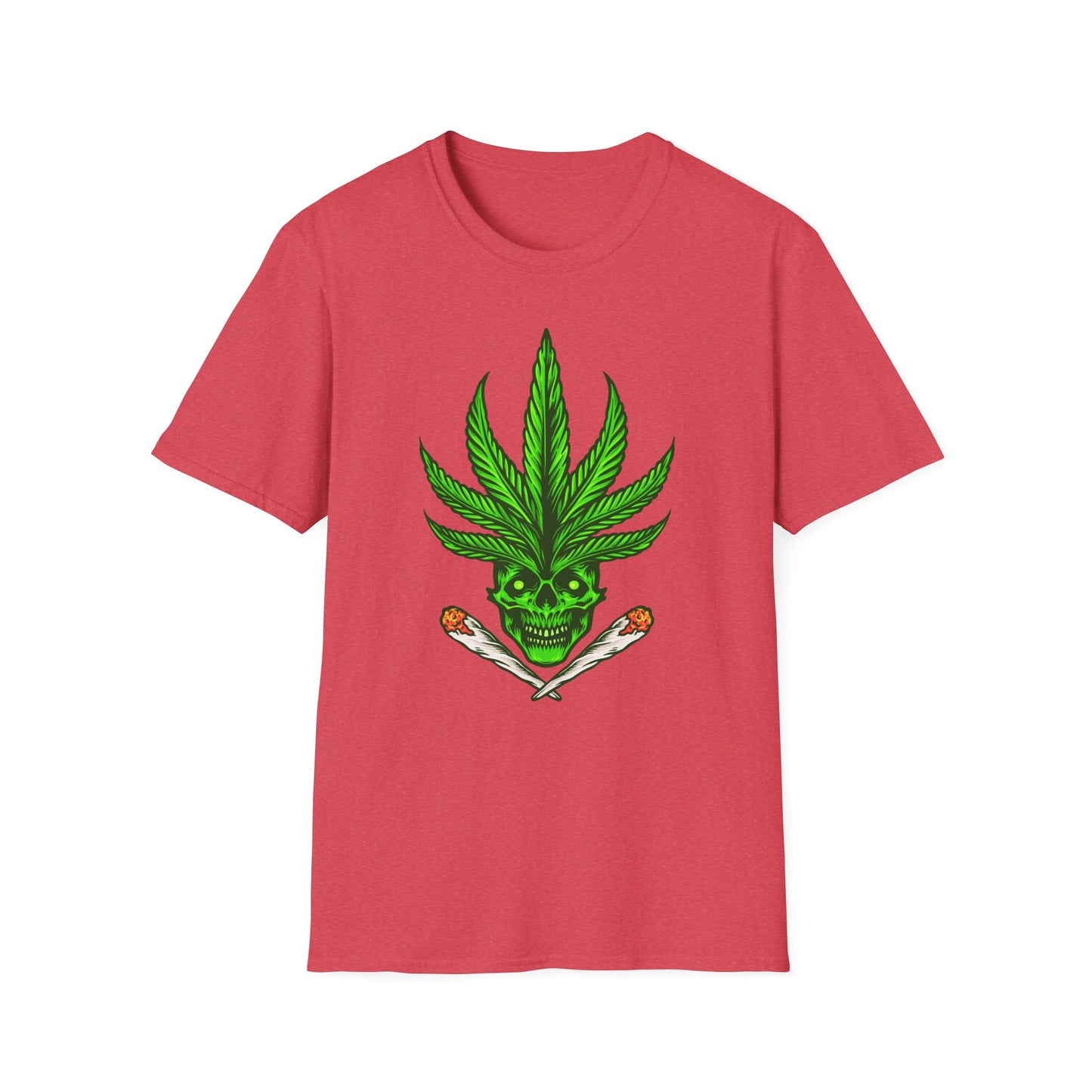 Marijuana Skull Shirt | Adult Clothes | Trending | Birthday Gift