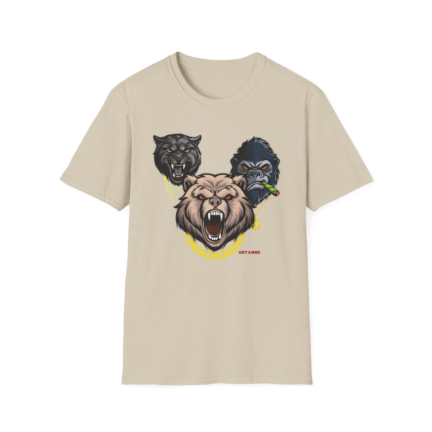 UNTAMED |  Beasts Within |Colorful Shirt | Cool Shirt | Fashion | Trending | Cool Design | Birthday Gift | Unisex Softstyle T-Shirt