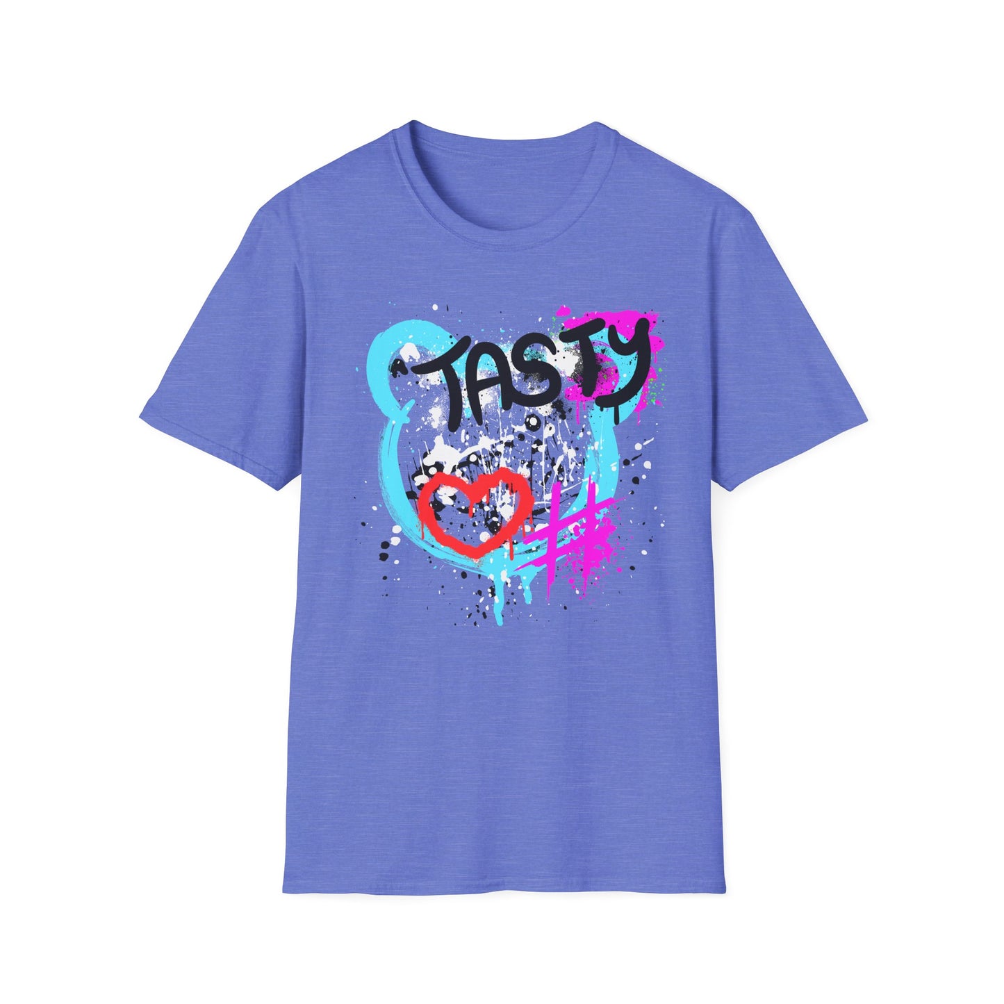 Tasty Graffiti Shirt | Colorful Shirt | Cool Teen Shirt | Fashion | Trending | Dope Design | Birthday Gift | Unisex Softstyle T-Shirt