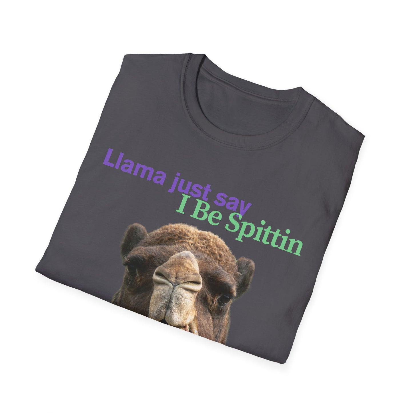 I Be Spittin | Funny Llama Shirt | Teen Clothes | Adult Shirt | Kids Clothes | Trending | Birthday Gift | Unisex Softstyle T-Shirt