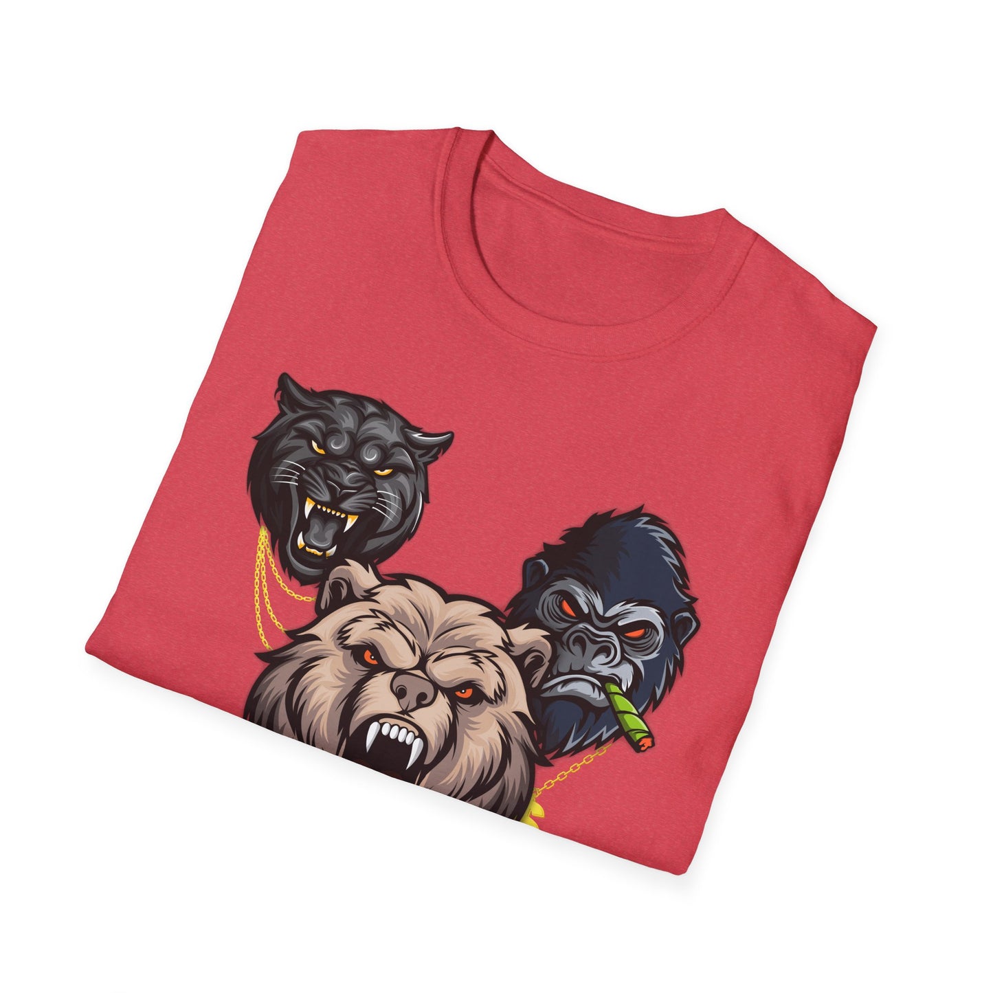 UNTAMED |  Beasts Within |Colorful Shirt | Cool Shirt | Fashion | Trending | Cool Design | Birthday Gift | Unisex Softstyle T-Shirt