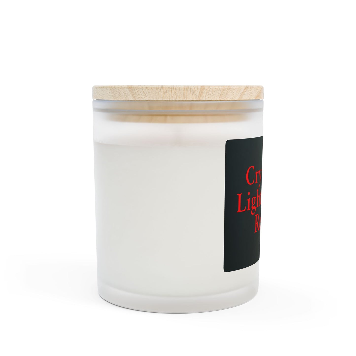 Cry It Out. Light Me Up. Repeat. | Frosted Glass Soy Candle, Relaxation Gift, Self-Care, Home Decor, Funny Candle