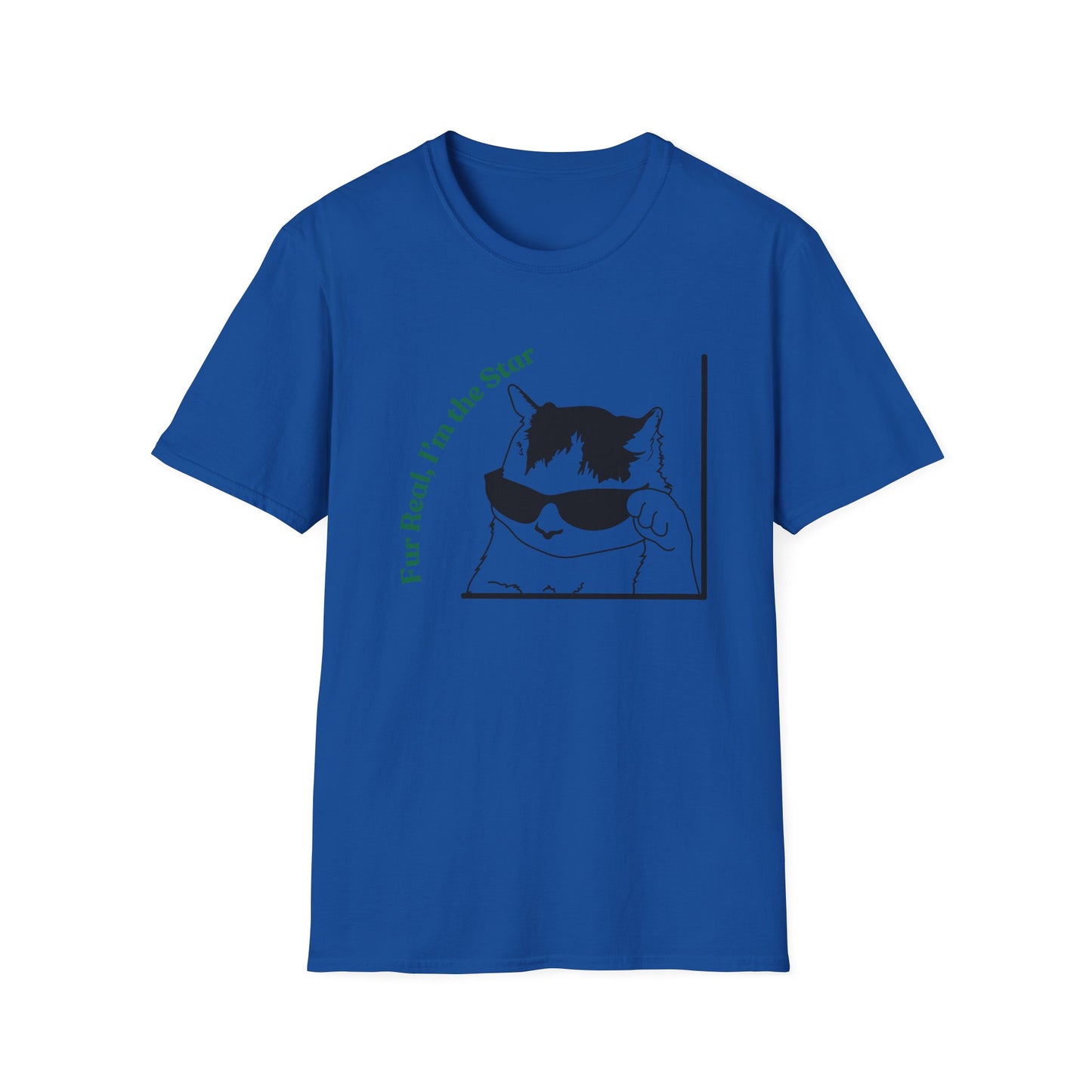 I'm The Star | Funny Cat Shirt | Fashion | Trending | Cat Lover | Cool Design | Birthday Gift | Unisex Softstyle T-Shirt