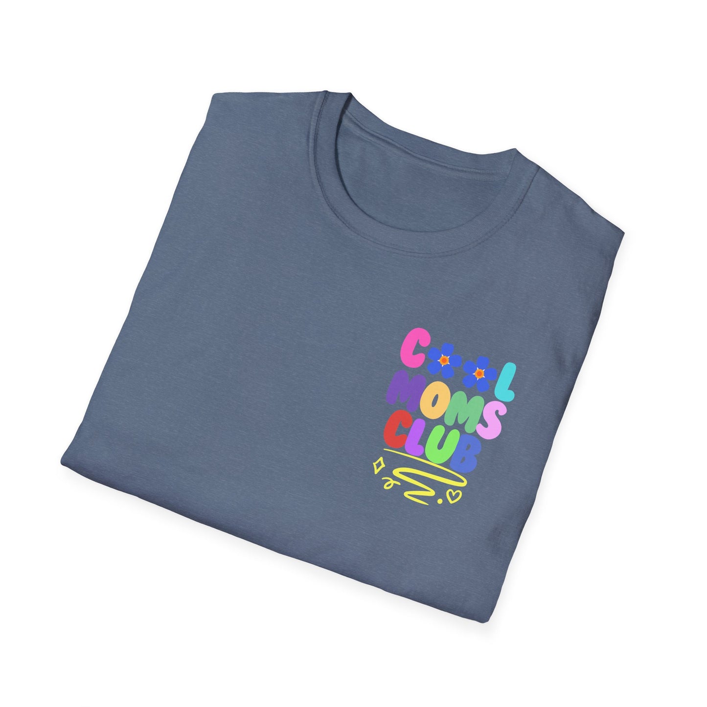 Cool Moms Club | Funny Mom Shirt | Adult Clothes | Humor Shirt | Trending | Birthday Gift | Unisex Softstyle T-Shirt