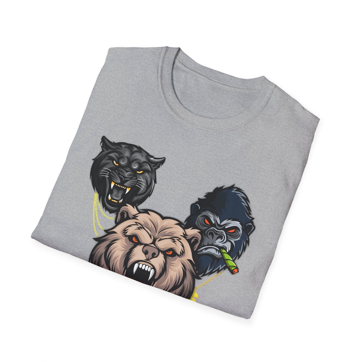 UNTAMED |  Beasts Within |Colorful Shirt | Cool Shirt | Fashion | Trending | Cool Design | Birthday Gift | Unisex Softstyle T-Shirt