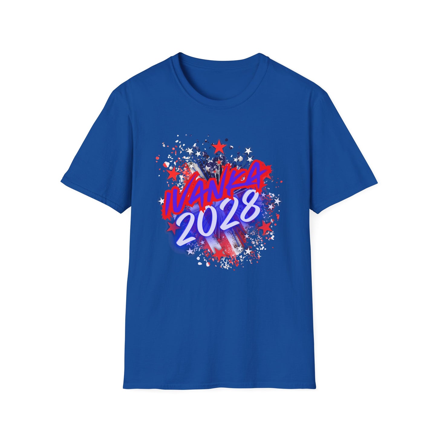 IVANKA 2028 | President | Colorful Shirt | Cool Shirt | Fashion | Trending | Cool Design | Birthday Gift | Unisex Softstyle T-Shirt