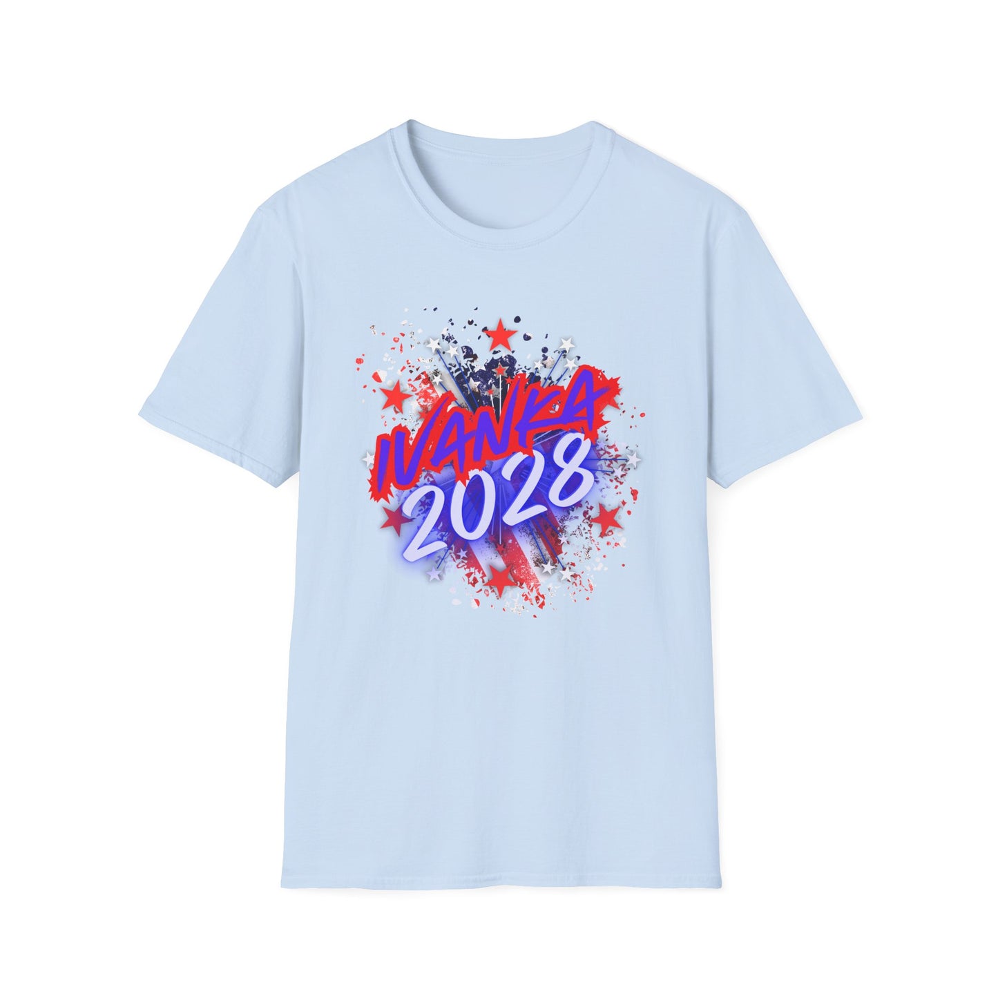 IVANKA 2028 | President | Colorful Shirt | Cool Shirt | Fashion | Trending | Cool Design | Birthday Gift | Unisex Softstyle T-Shirt