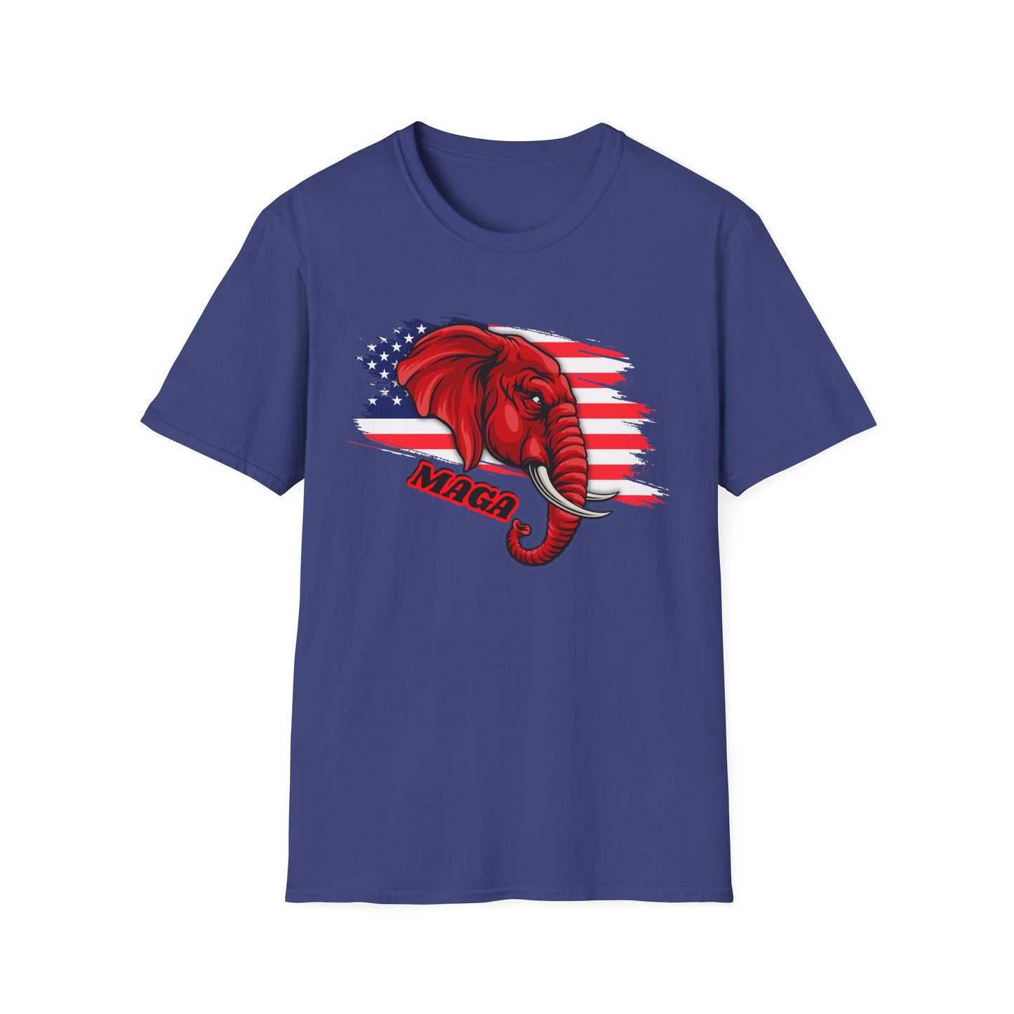 MAGA | America | Colorful Shirt | Cool Shirt | Fashion | Trending | Cool Design | Birthday Gift | Unisex Softstyle T-Shirt