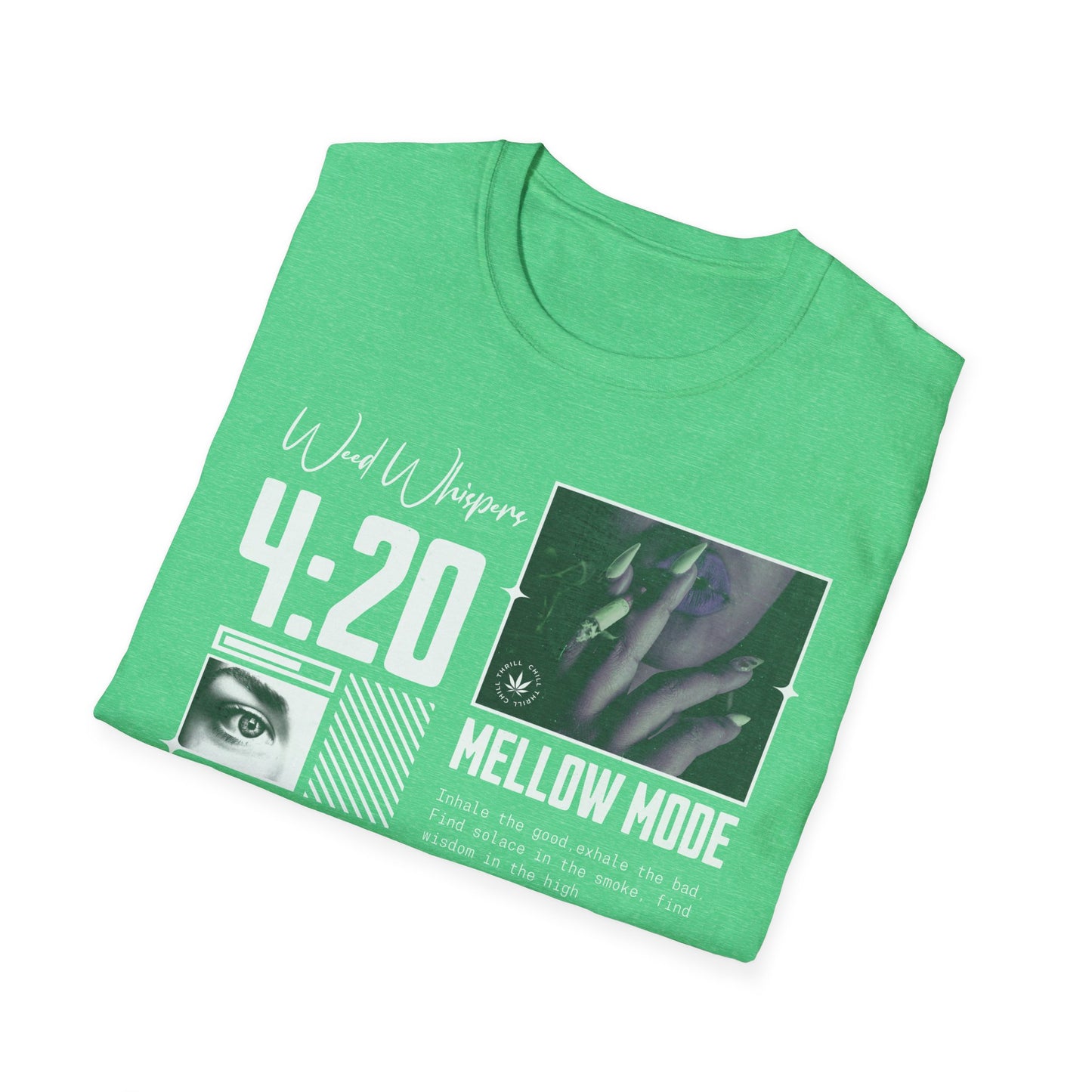 Mellow Mood | Adult Clothes | 420 | Trending | Birthday Gift | Softstyle Tshirt
