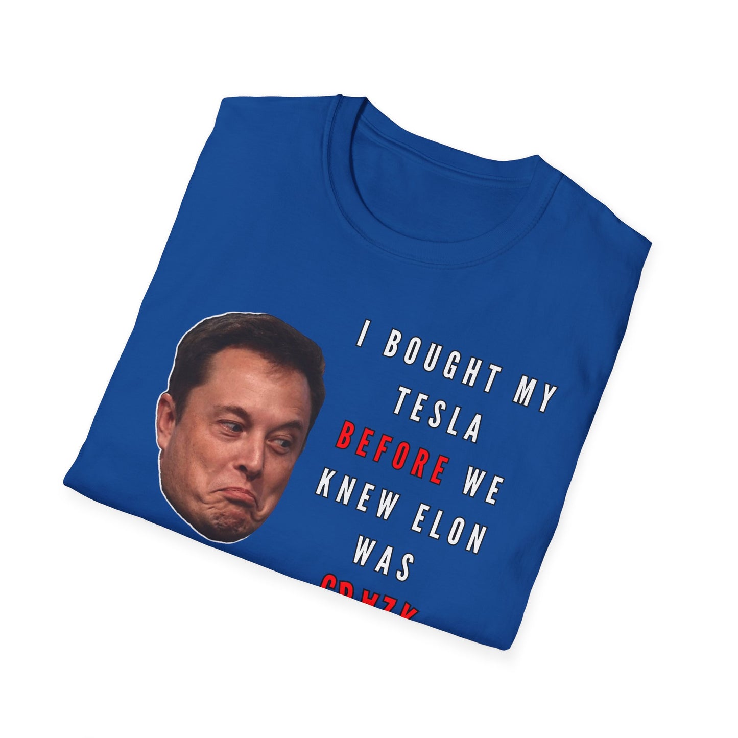 Crazy | Funny Adult Shirt | Teen Clothes | Humor Shirt | Trending | Birthday Gift | Unisex Softstyle T-Shirt