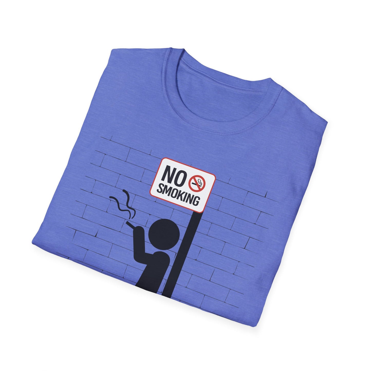 NO SMOKING | Funny Adult Shirt | Fashion | Trending | Birthday Gift | Unisex Softstyle T-Shirt