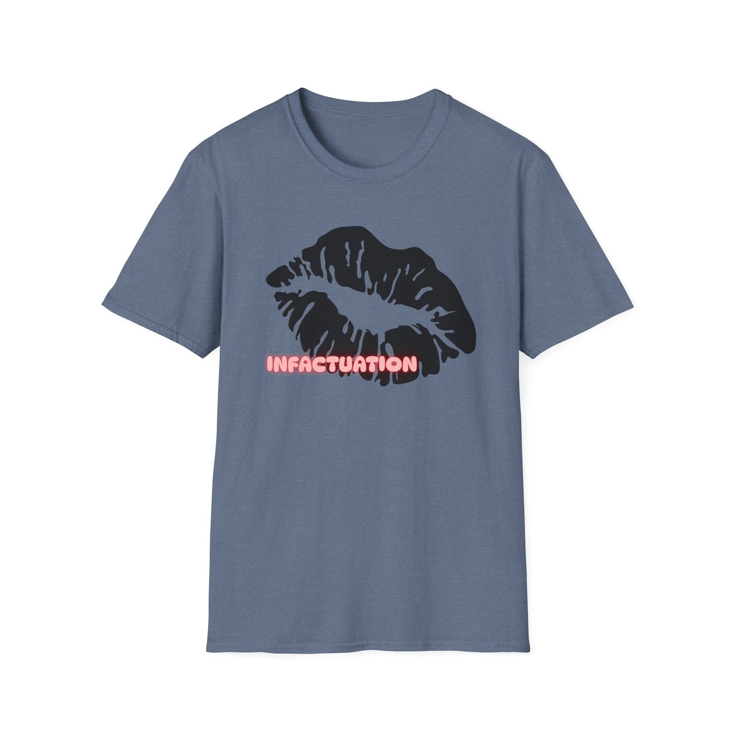 Infatuation Kiss Shirt | Adult Shirt | Womans Clothes | Trending | Birthday Gift | Unisex Softstyle T-Shirt