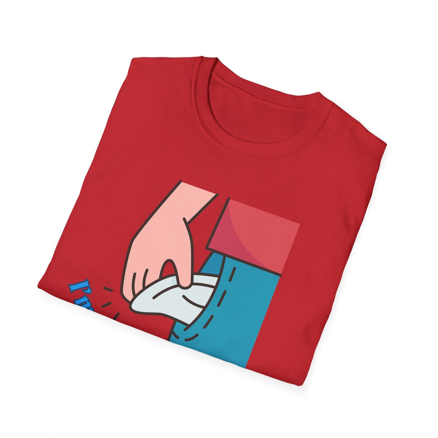 I'm All Out Of Fucks | Funny Shirt | Fashion | Trending | Cool Design | Birthday Gift | Unisex Softstyle T-Shirt