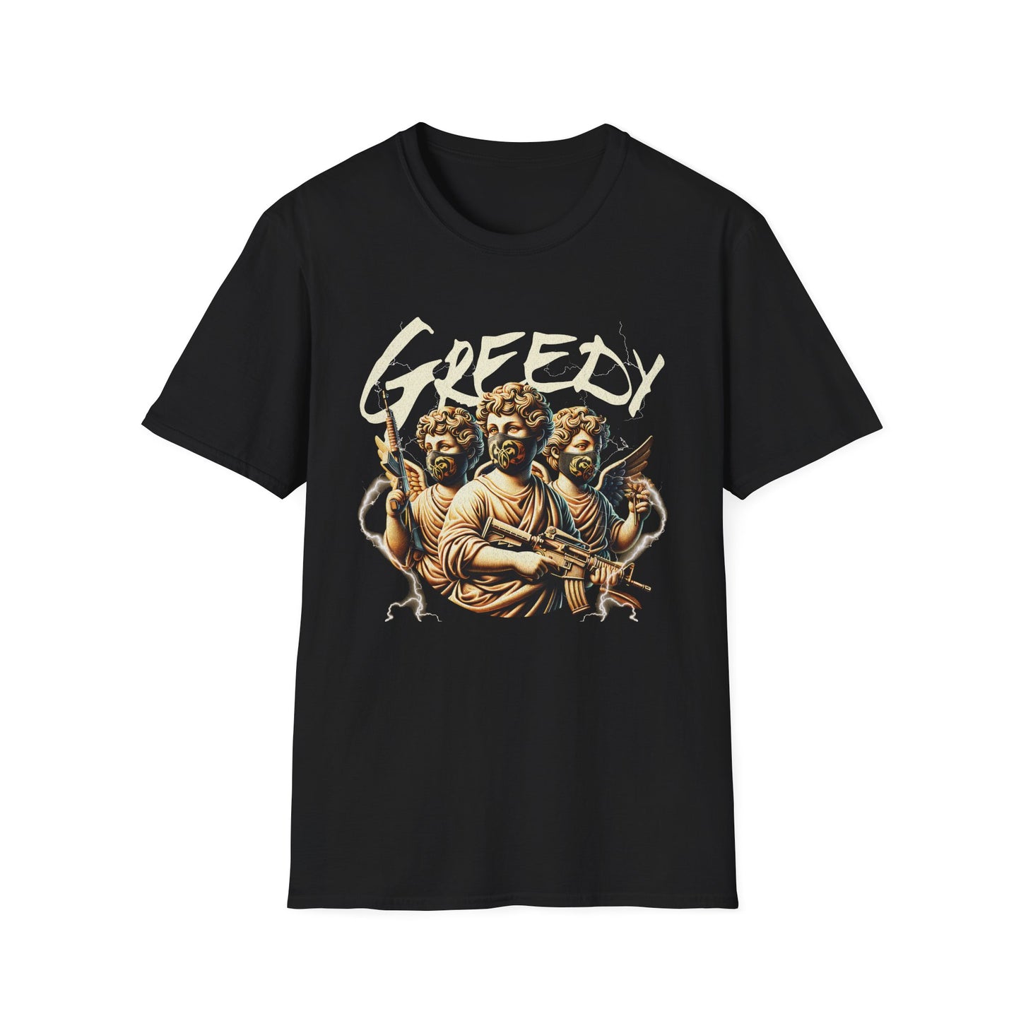 Greedy | Adult Clothes | Teen Shirt | Trending | Birthday Gift