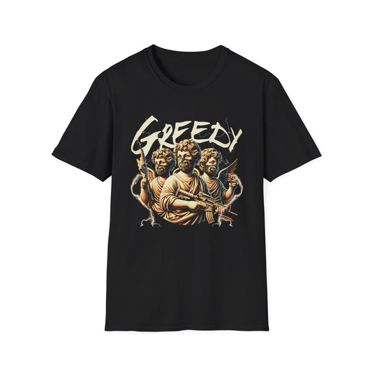 Greedy | Adult Clothes | Teen Shirt | Trending | Birthday Gift