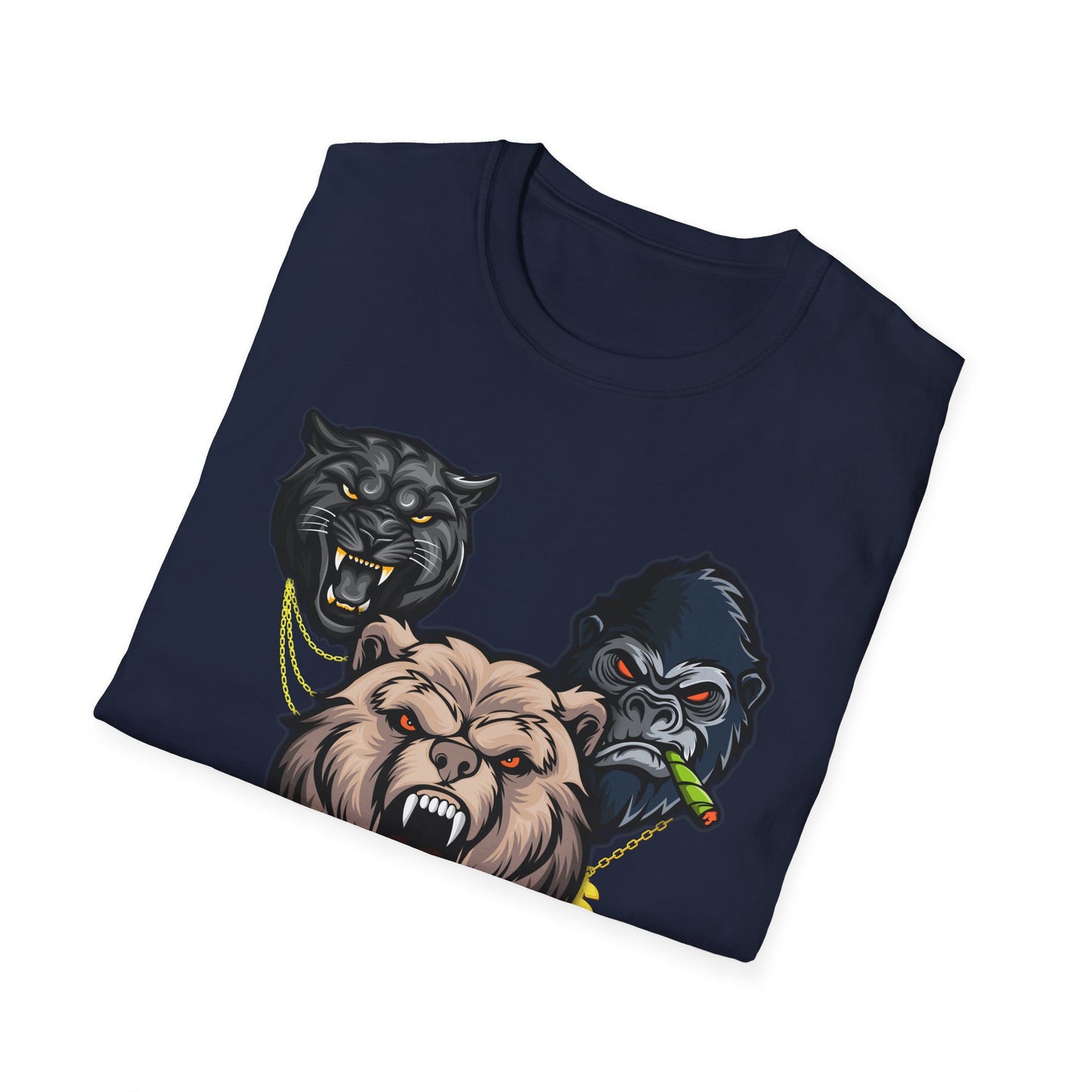 UNTAMED |  Beasts Within |Colorful Shirt | Cool Shirt | Fashion | Trending | Cool Design | Birthday Gift | Unisex Softstyle T-Shirt
