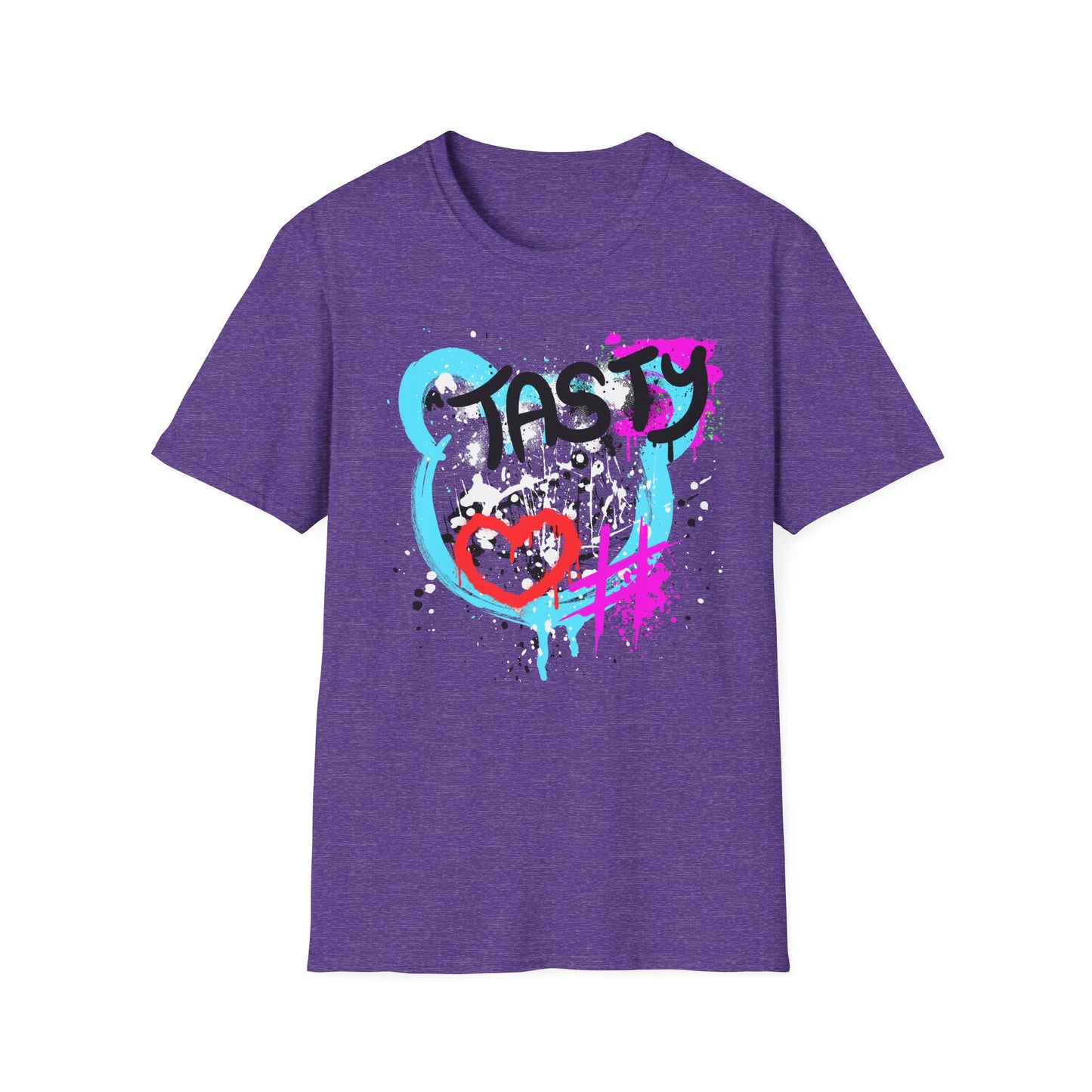 Tasty Graffiti Shirt | Colorful Shirt | Cool Teen Shirt | Fashion | Trending | Dope Design | Birthday Gift | Unisex Softstyle T-Shirt