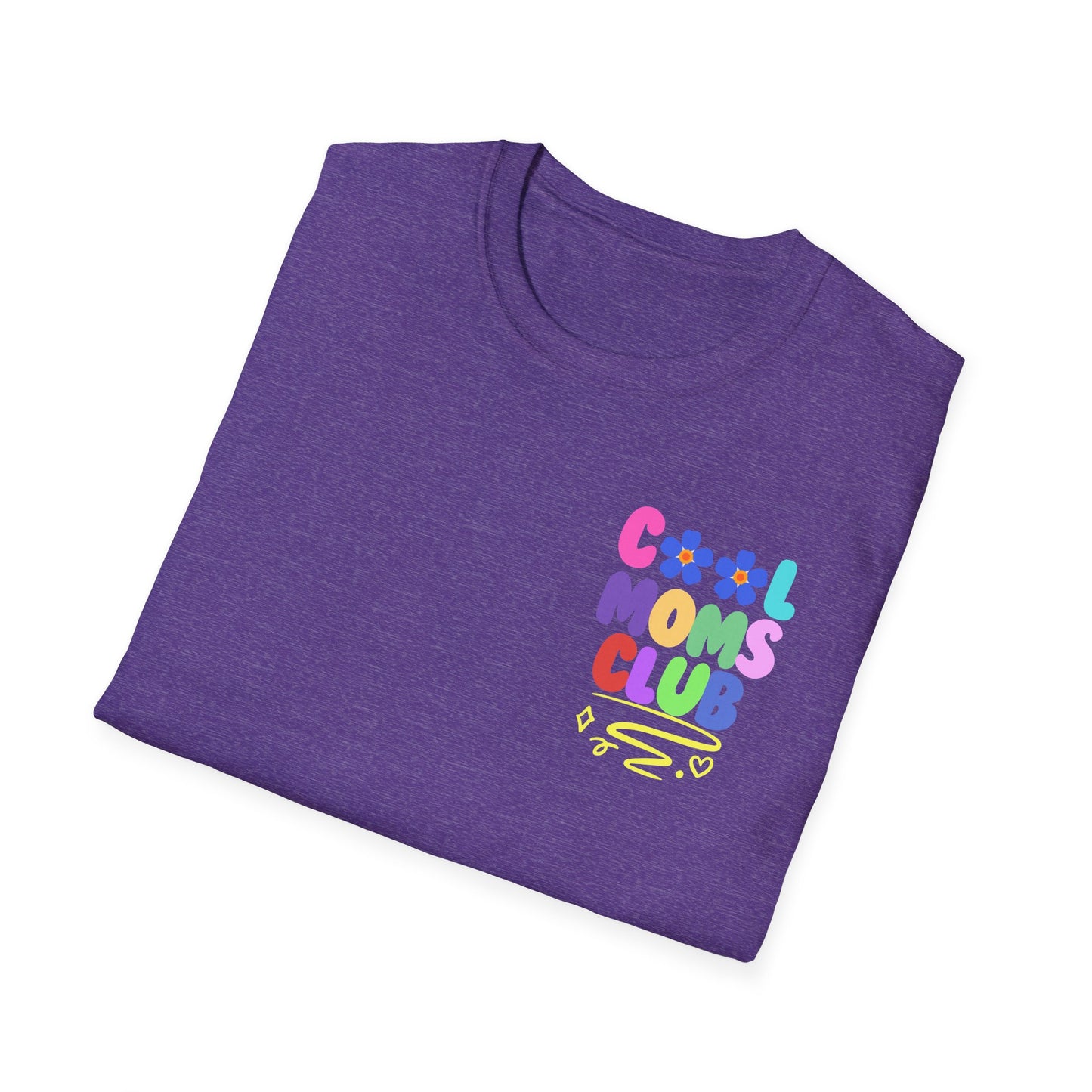 Cool Moms Club | Funny Mom Shirt | Adult Clothes | Humor Shirt | Trending | Birthday Gift | Unisex Softstyle T-Shirt