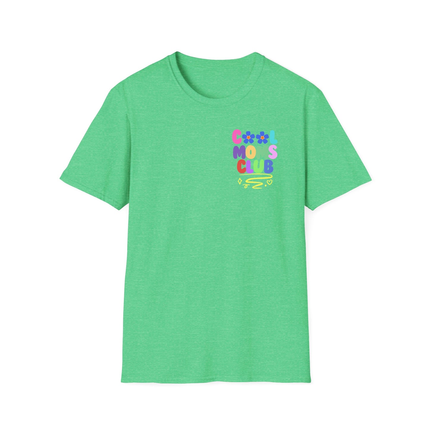 Cool Moms Club | Funny Mom Shirt | Adult Clothes | Humor Shirt | Trending | Birthday Gift | Unisex Softstyle T-Shirt