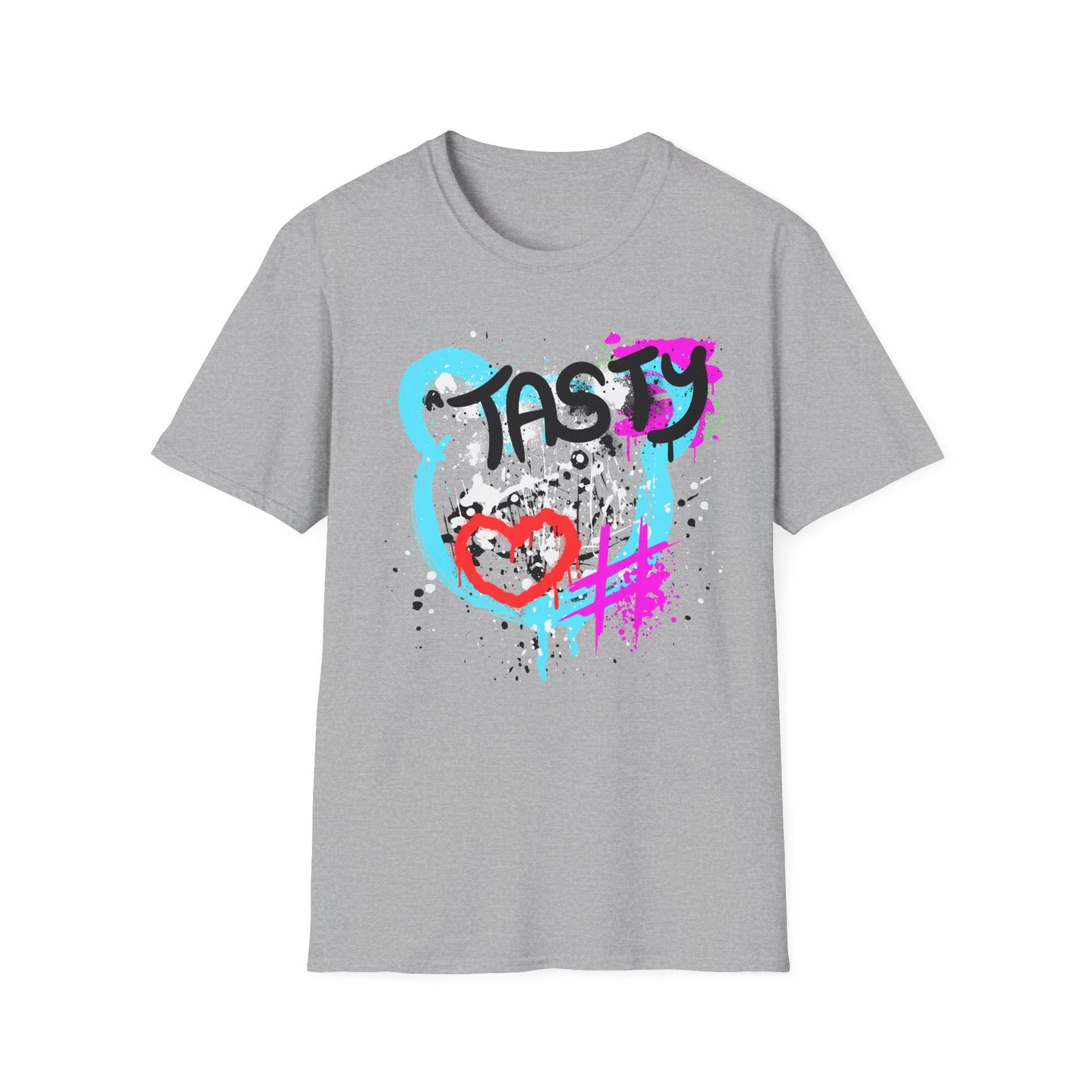 Tasty Graffiti Shirt | Colorful Shirt | Cool Teen Shirt | Fashion | Trending | Dope Design | Birthday Gift | Unisex Softstyle T-Shirt