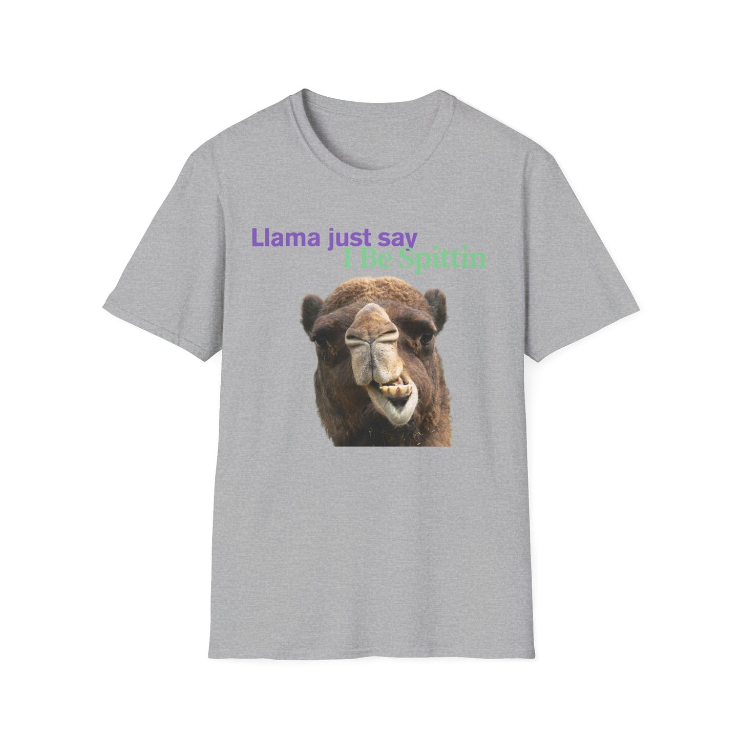 I Be Spittin | Funny Llama Shirt | Teen Clothes | Adult Shirt | Kids Clothes | Trending | Birthday Gift | Unisex Softstyle T-Shirt