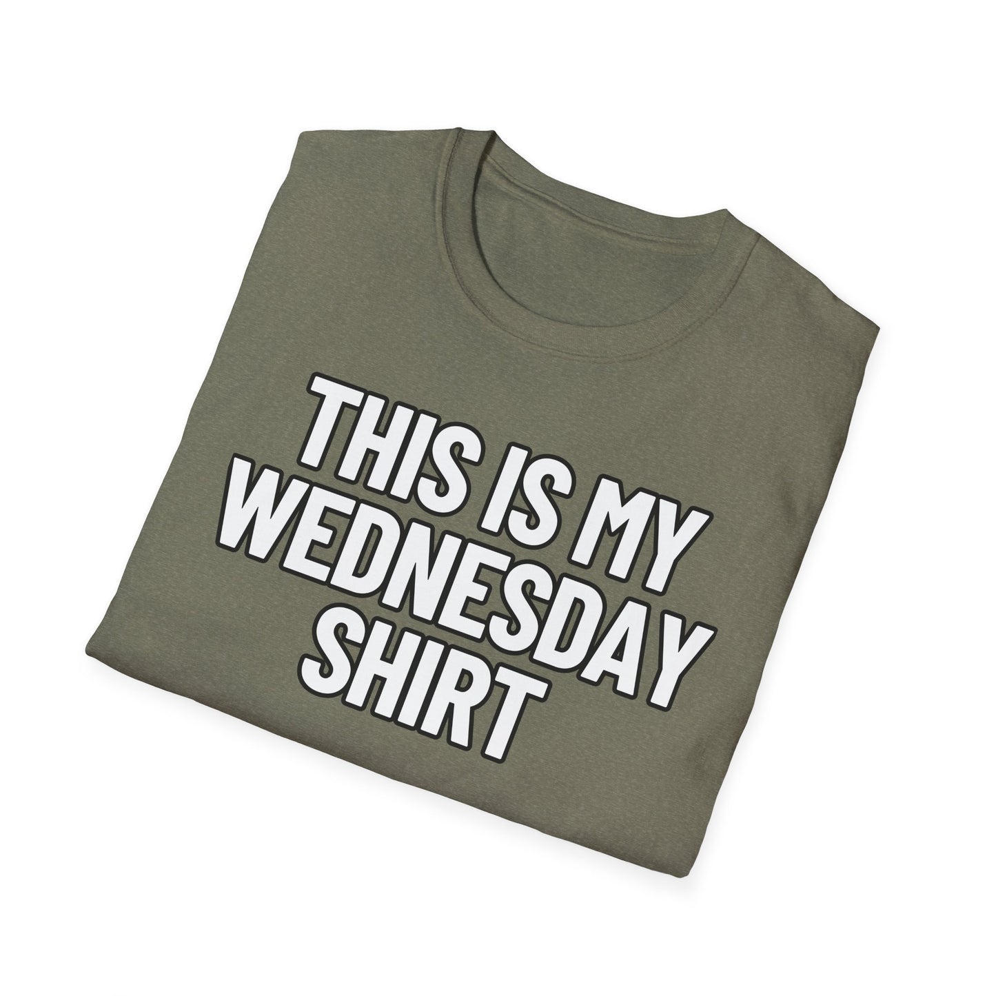 This Is My Wednesday Shirt | Adult Shirt | Teen Clothes | Cool Shirt | Funny Fashion | Trending | Birthday Gift | Unisex Softstyle T-Shirt