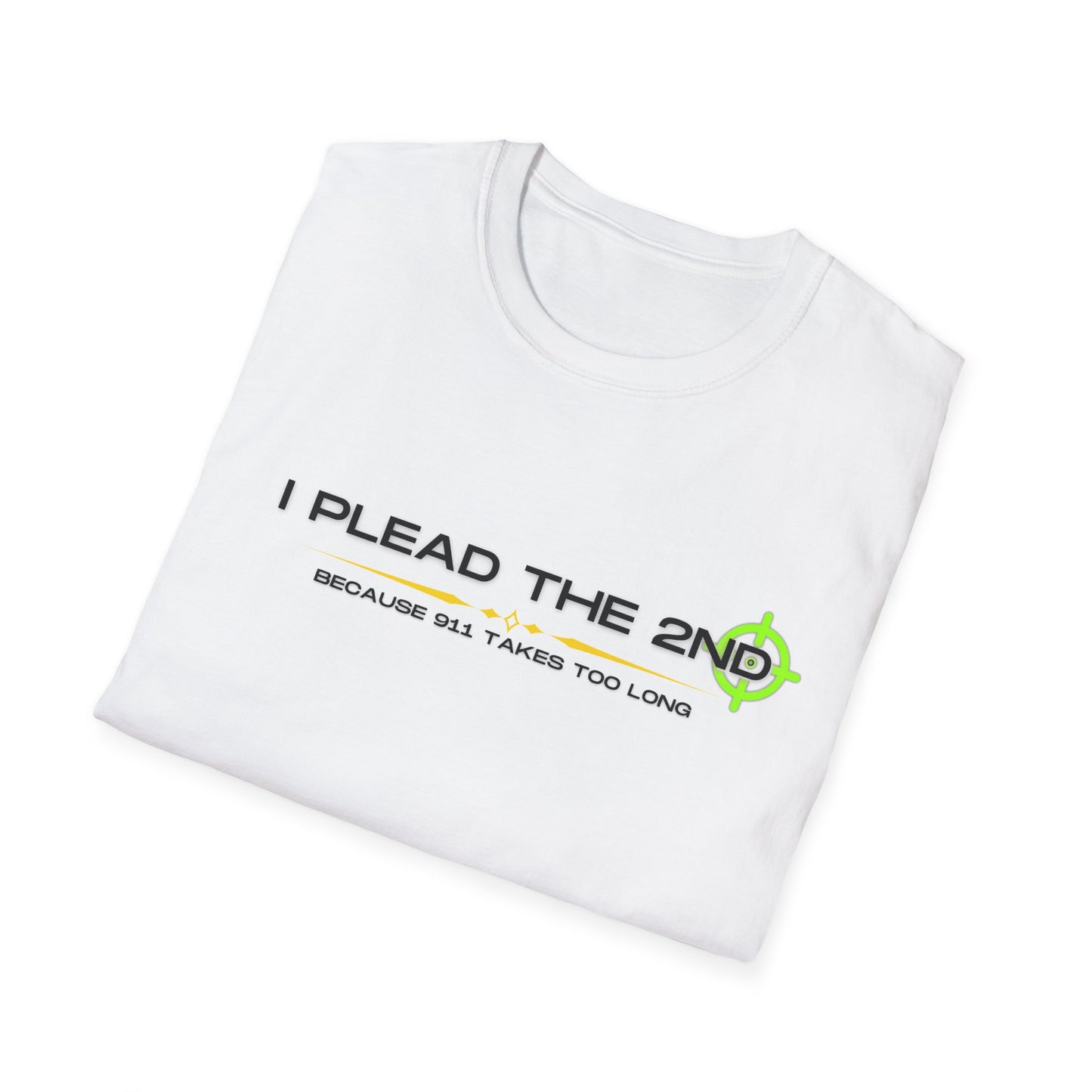 I Plead The 2nd | Funny Shirt | Colorful Shirt | Cool Shirt | Fashion | Trending | Cool Design | Birthday Gift | Unisex Softstyle T-Shirt