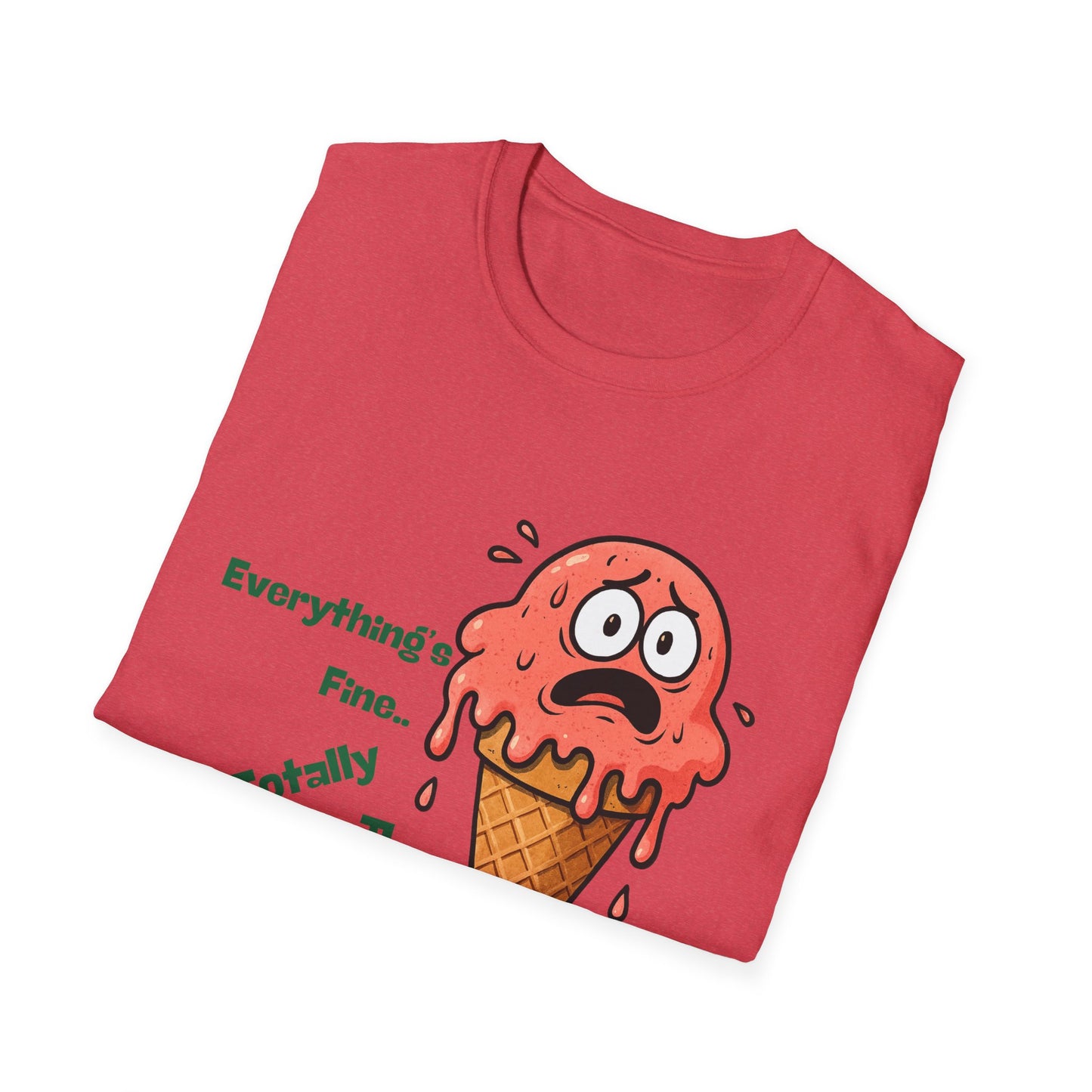Everything's Fine | Funny Shirt | Fashion | Trending | Cool Design | Birthday Gift | Unisex Softstyle T-Shirt