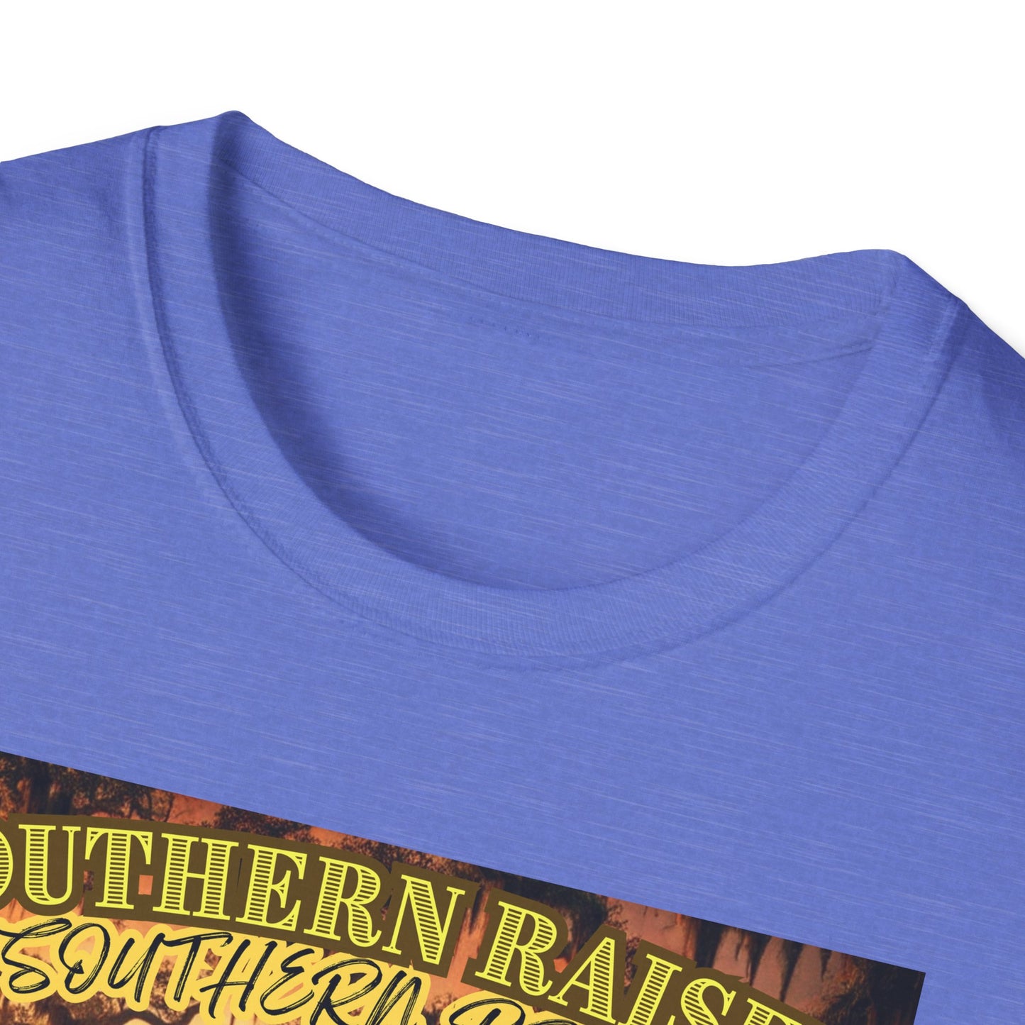 Southern Raised Southern Proud | The South Shirt | Adult Clothes | Teen Shirt | Trending | Birthday Gift | Unisex Softstyle T-Shirt