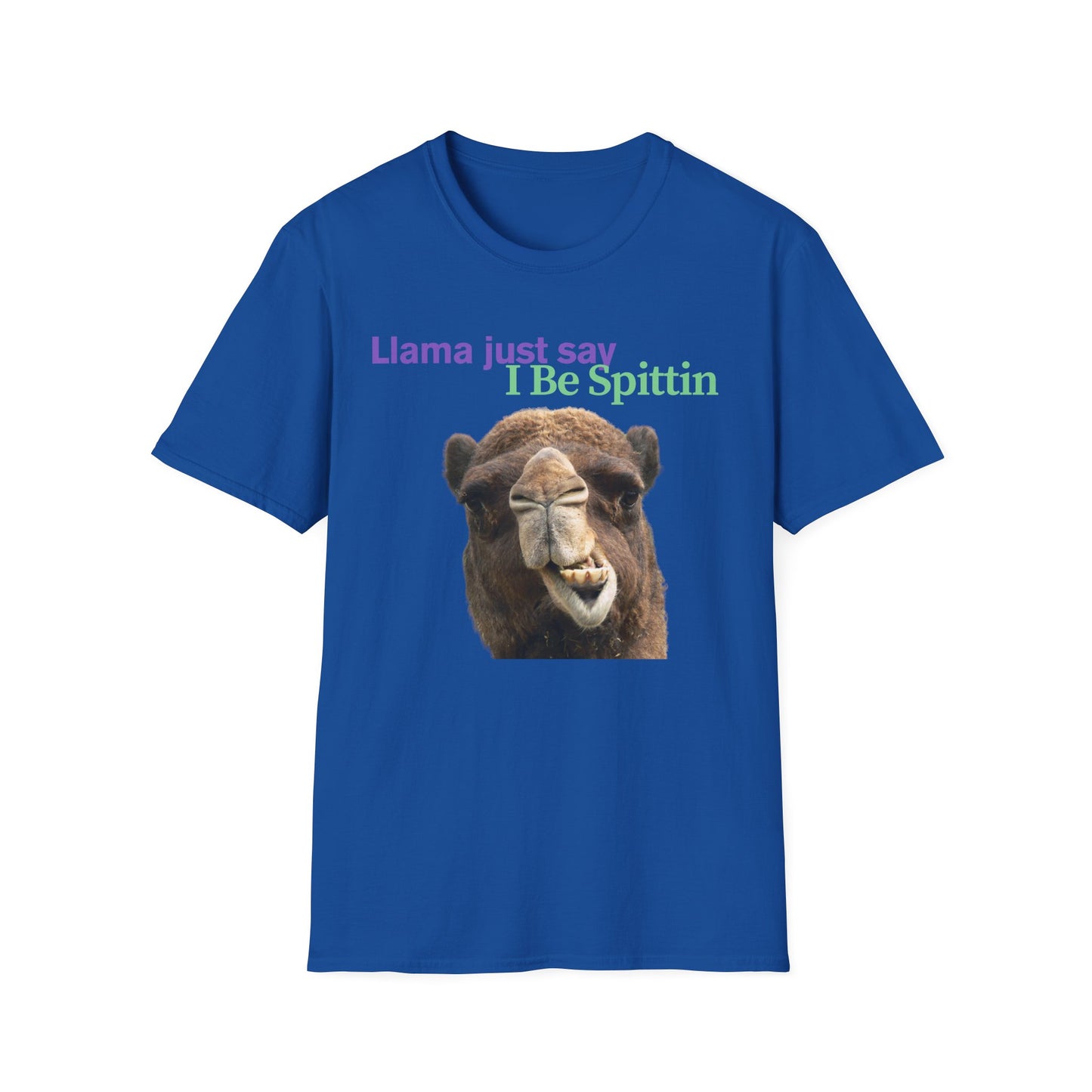 I Be Spittin | Funny Llama Shirt | Teen Clothes | Adult Shirt | Kids Clothes | Trending | Birthday Gift | Unisex Softstyle T-Shirt