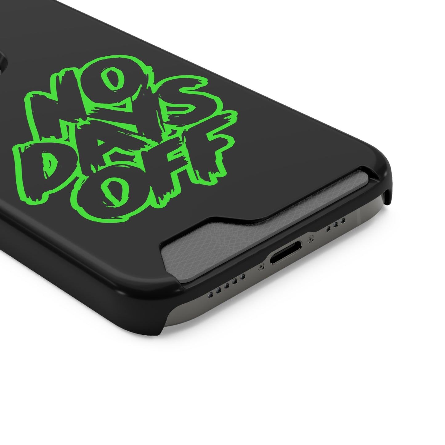 No Days Off | Impact-Resistant Phone Case With Card Holder | iPhone Samsung Models