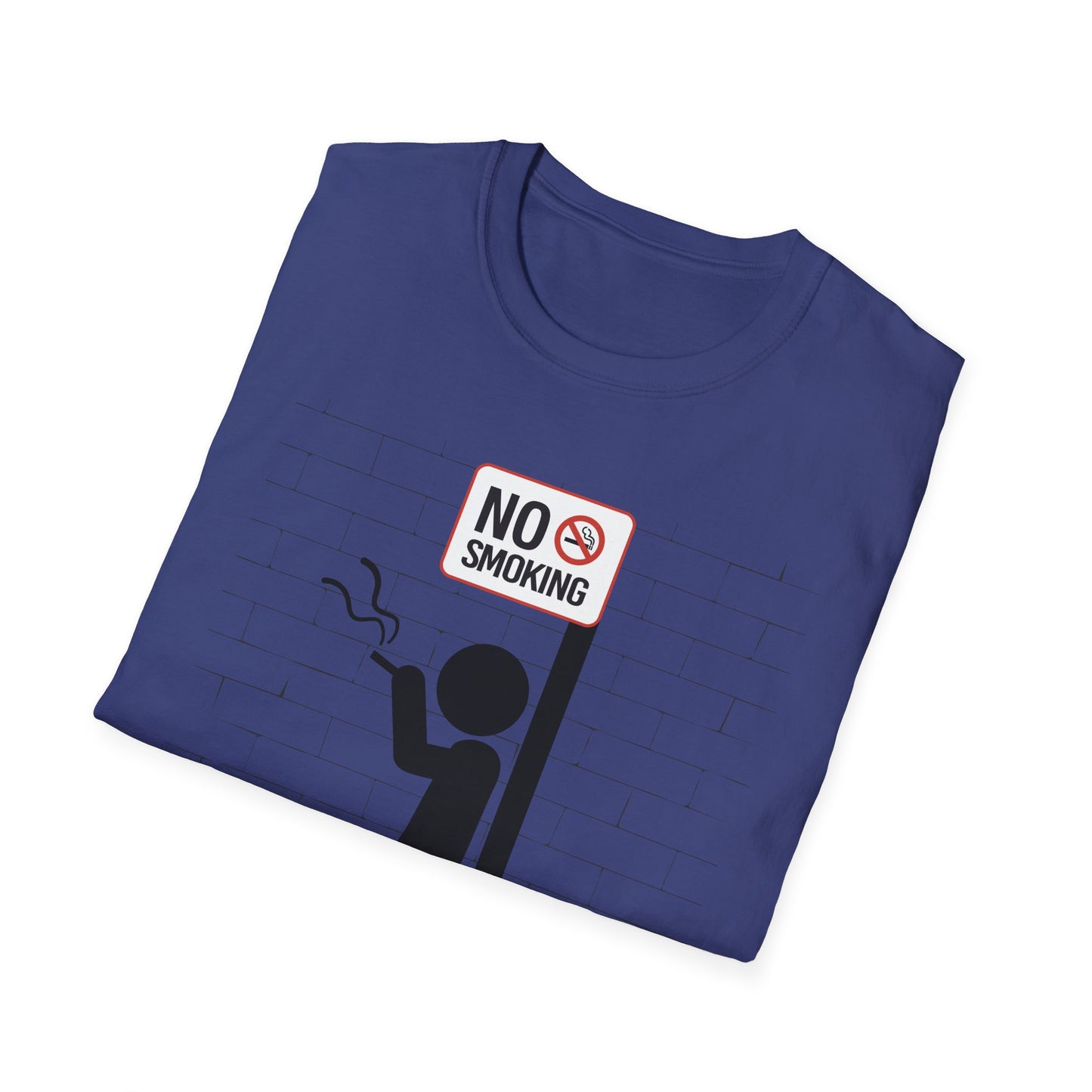NO SMOKING | Funny Adult Shirt | Fashion | Trending | Birthday Gift | Unisex Softstyle T-Shirt