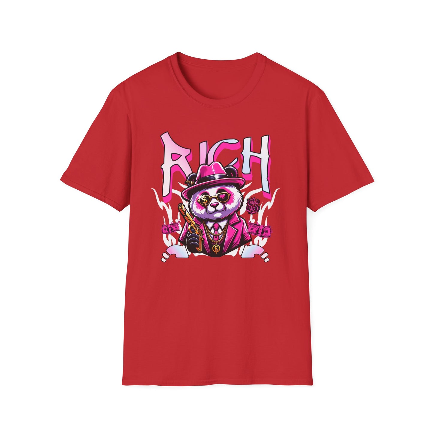 RICH | Money Bear Shirt | Adult Clothes | Teen Shirt | Trending | Birthday Gift