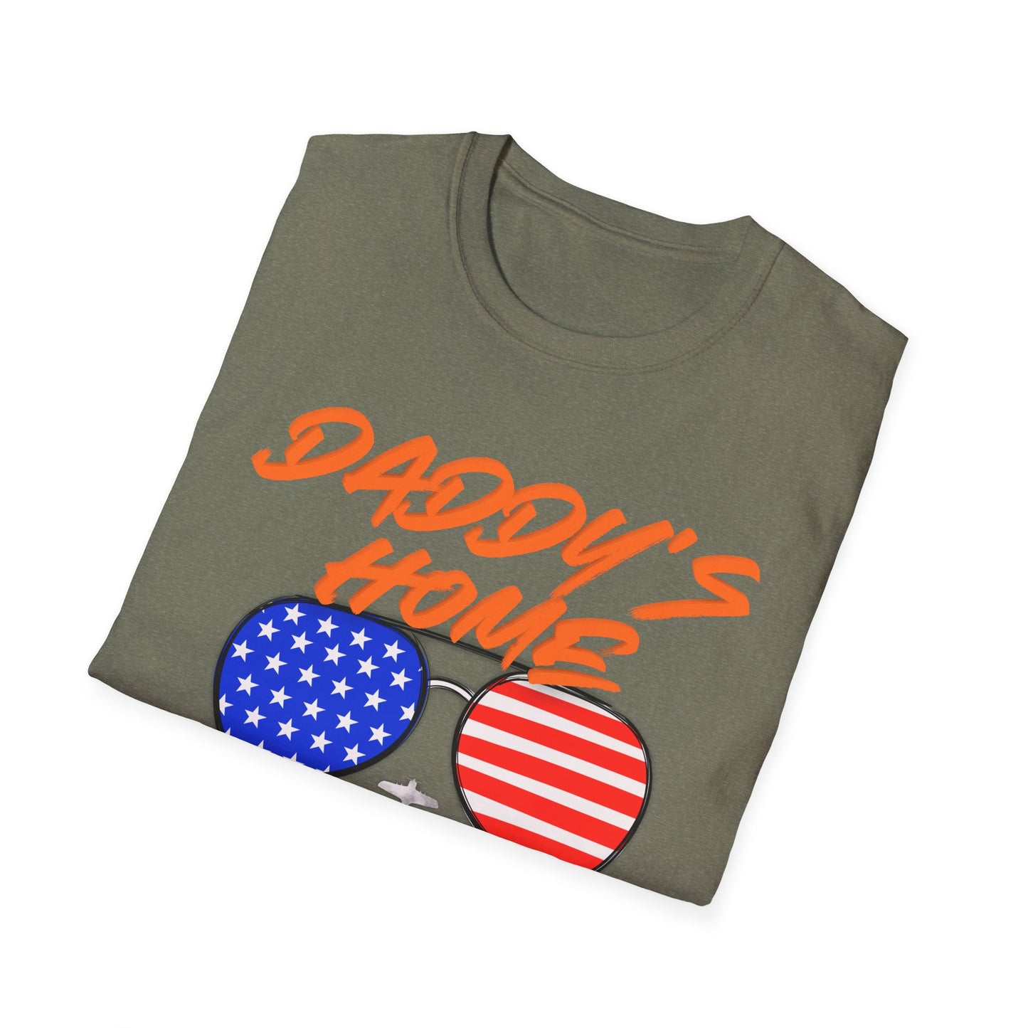 President of America | Daddy's Home | Cool Shirt | Fashion | Trending | Dad Shirt | Birthday Gift | Unisex Softstyle T-Shirt