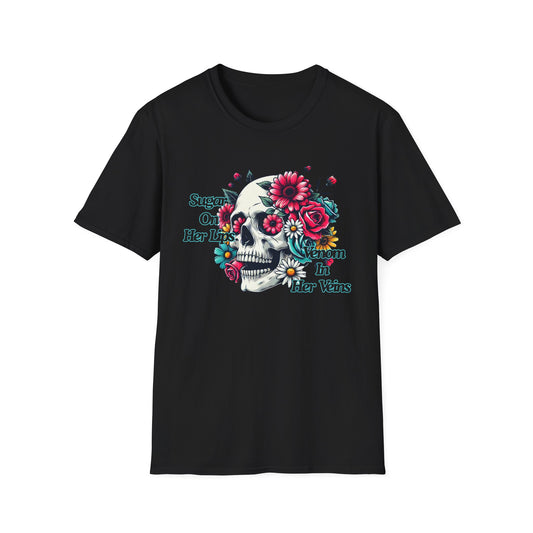 Sugar On Her Lips | Adult Shirt | Teen Clothes | Fashion | Trending | Birthday Gift | Unisex Softstyle T-Shirt
