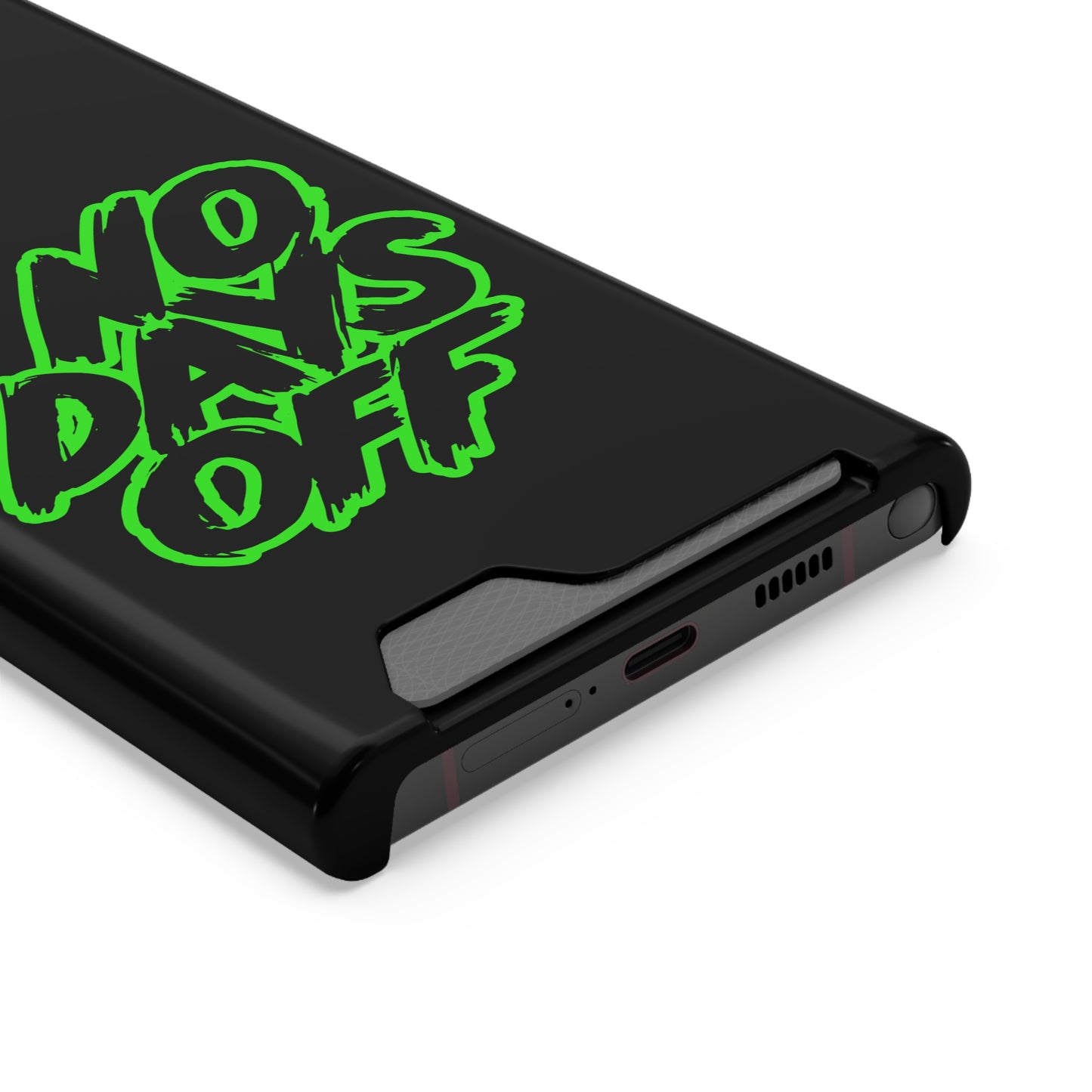 No Days Off | Impact-Resistant Phone Case With Card Holder | iPhone Samsung Models