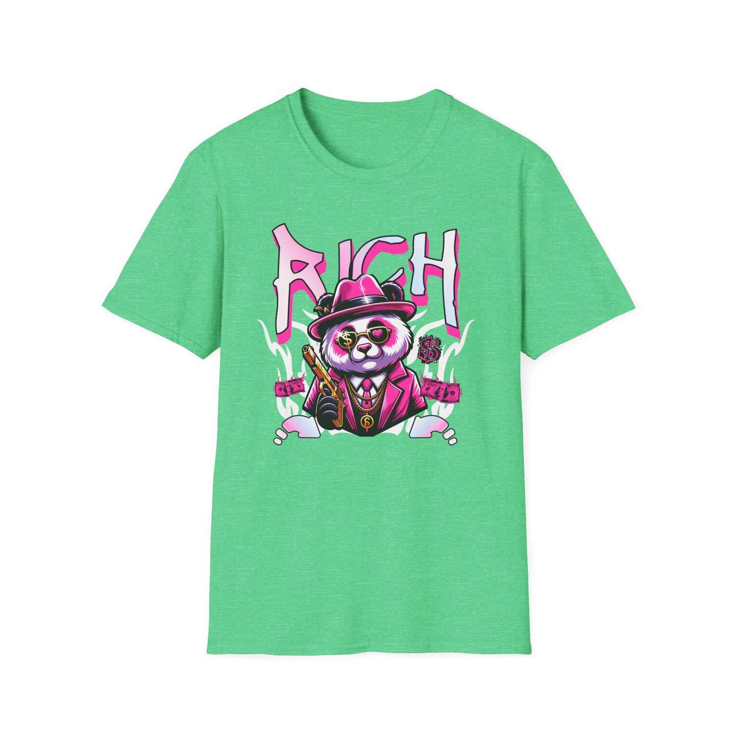 RICH | Money Bear Shirt | Adult Clothes | Teen Shirt | Trending | Birthday Gift