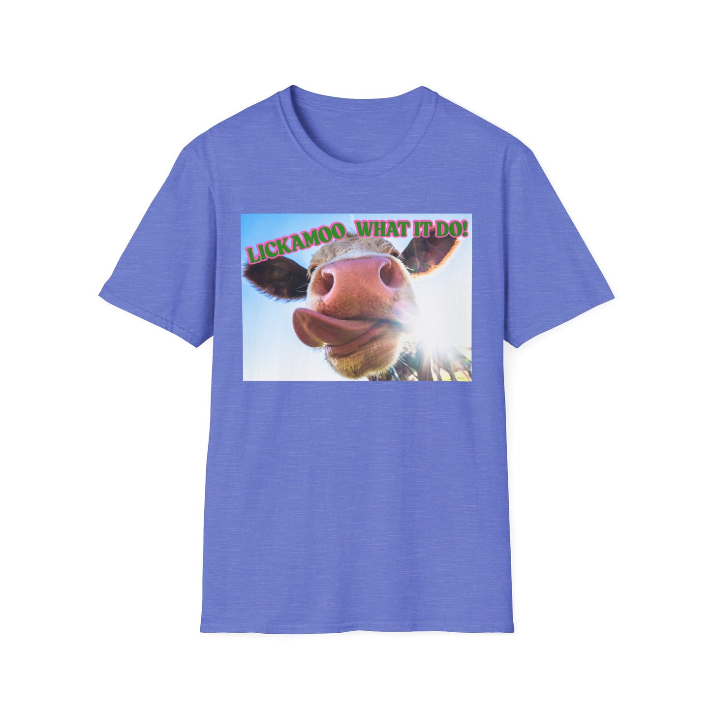 Lickamoo What it do | Teen Clothes | Kid Clothes | Funny Cow Shirt | Cool Adult Shirt | Trending | Birthday Gift | Unisex Softstyle T-Shirt