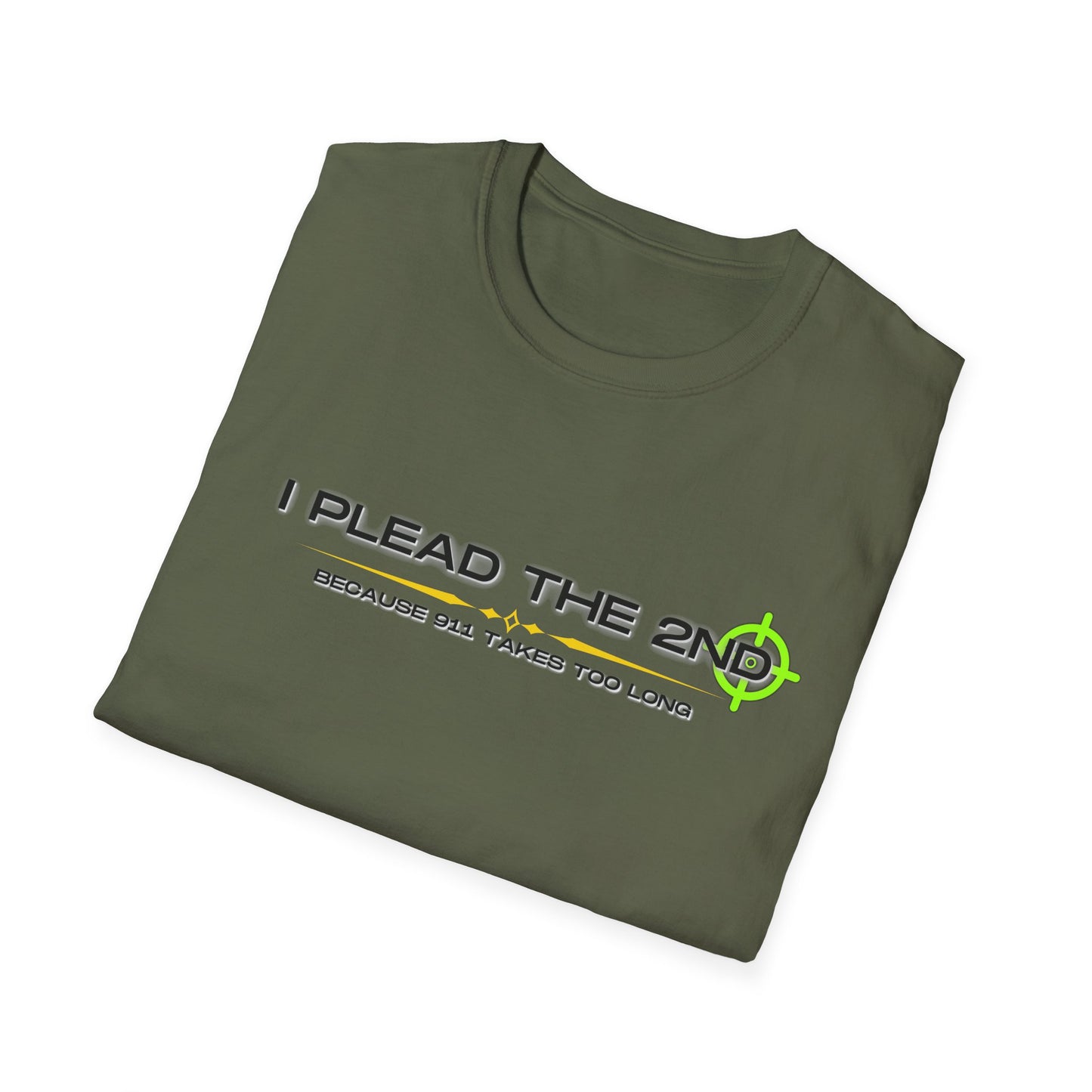 I Plead The 2nd | Funny Shirt | Colorful Shirt | Cool Shirt | Fashion | Trending | Cool Design | Birthday Gift | Unisex Softstyle T-Shirt