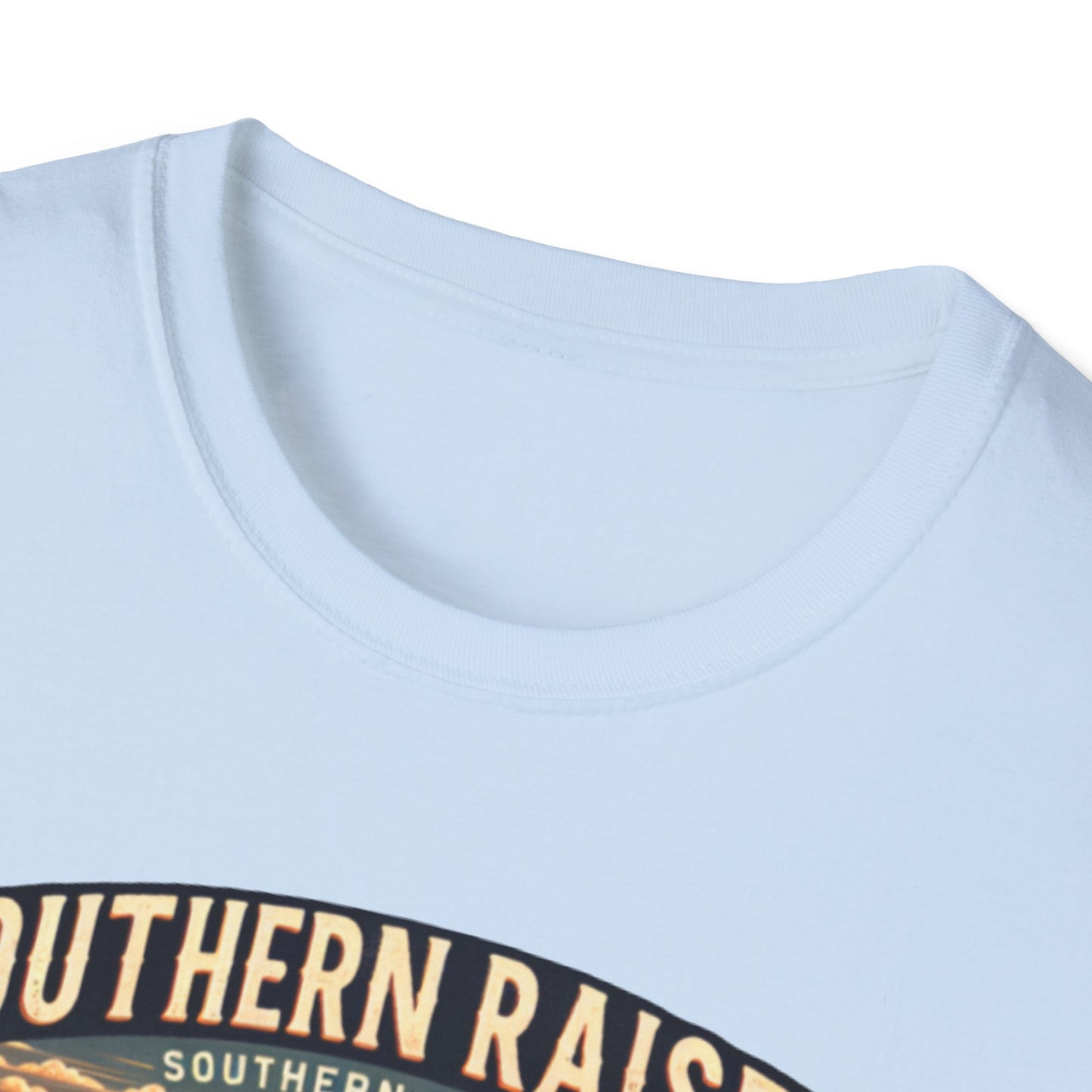 Southern Raised | Proud South Shirt | Adult Clothes | Teen Shirt | Trending | Birthday Gift | Unisex Softstyle T-Shirt