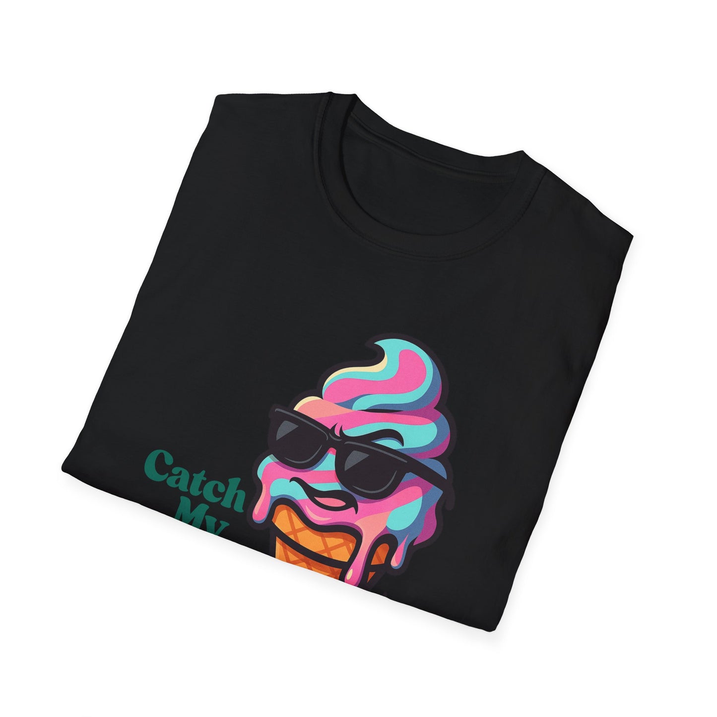 Catch My Drip | Cool Ice Cream Shirt | Fashion | Trending | Cool Design | Birthday Gift | Unisex Softstyle T-Shirt