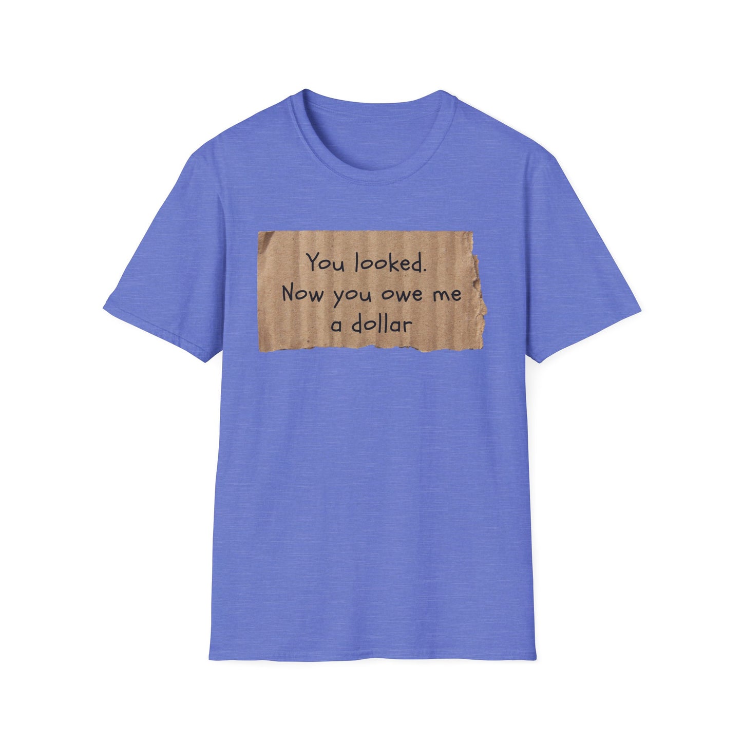 You Looked | Funny Adult Shirt | Teen Clothes | Humor Shirt | Trending | Birthday Gift | Unisex Softstyle T-Shirt