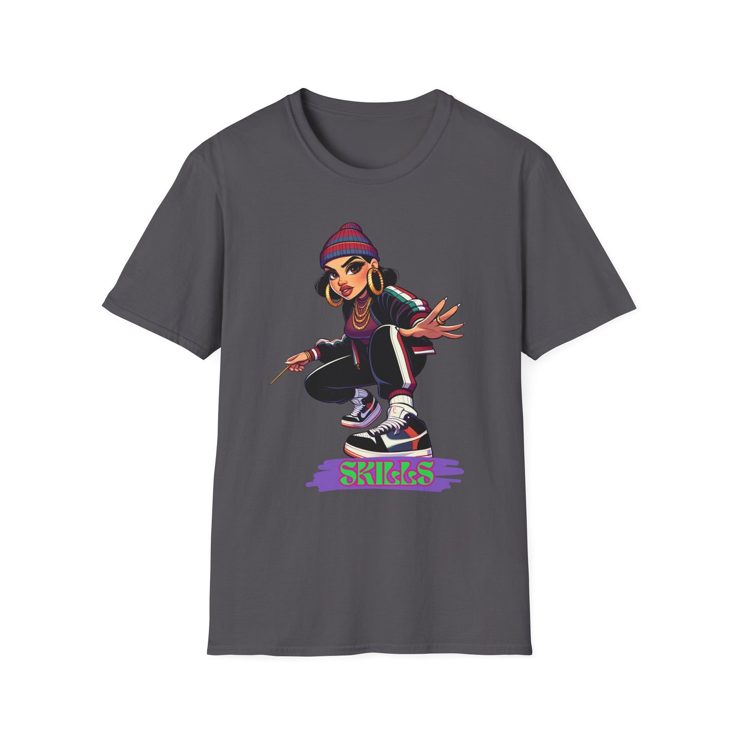 SKILLS | Adult Clothes | Womans Shirt | Teen Shirt | Artist | Kids Clothes | Trending | Birthday Gift | Unisex Softstyle T-Shirt