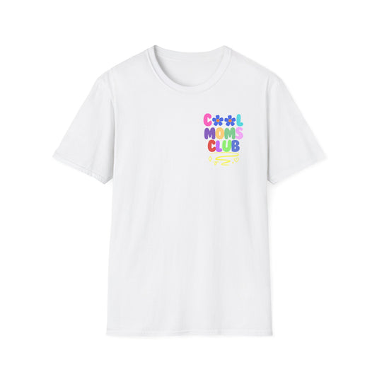 Cool Moms Club | Funny Mom Shirt | Adult Clothes | Humor Shirt | Trending | Birthday Gift | Unisex Softstyle T-Shirt