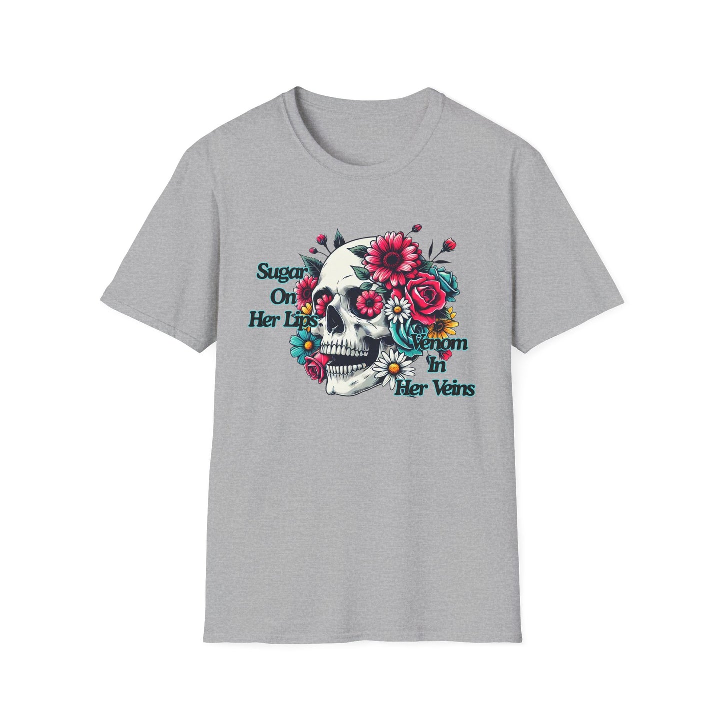 Sugar On Her Lips | Adult Shirt | Teen Clothes | Fashion | Trending | Birthday Gift | Unisex Softstyle T-Shirt
