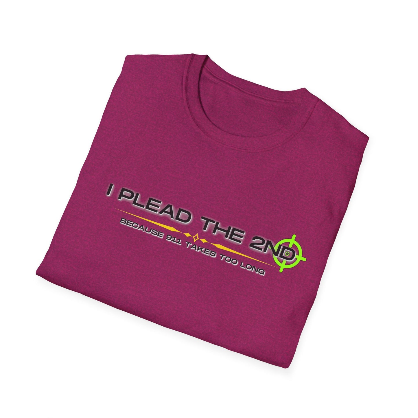 I Plead The 2nd | Funny Shirt | Colorful Shirt | Cool Shirt | Fashion | Trending | Cool Design | Birthday Gift | Unisex Softstyle T-Shirt