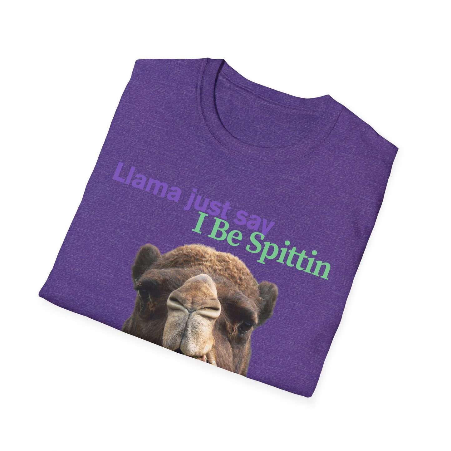 I Be Spittin | Funny Llama Shirt | Teen Clothes | Adult Shirt | Kids Clothes | Trending | Birthday Gift | Unisex Softstyle T-Shirt
