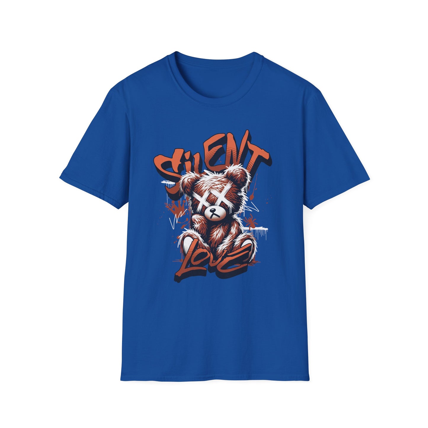 Silent Love | Adult Clothes | Teen Shirt | Love Bear | Trending | Birthday Gift