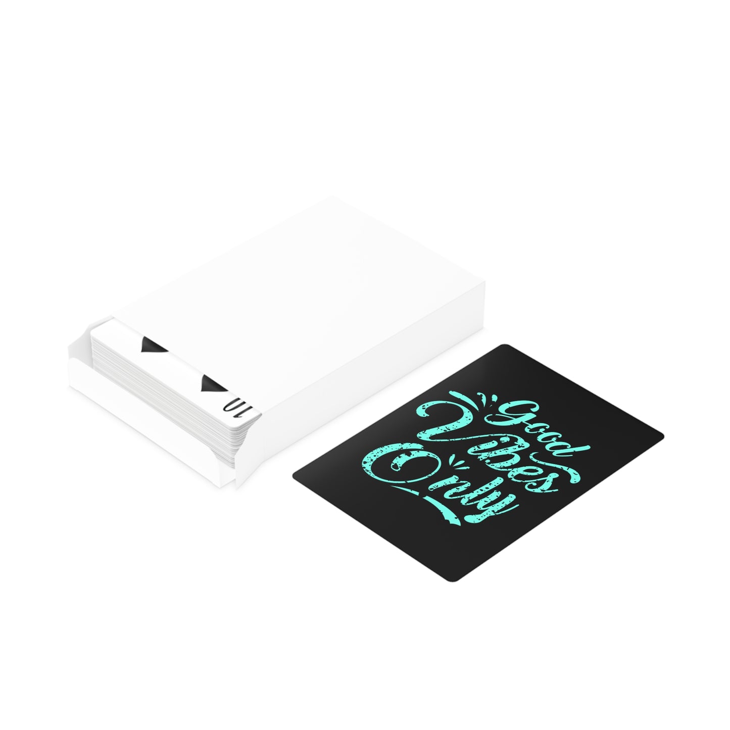 Good Vibes Only | Premium Gloss Playing Cards | Unique Poker Cards
