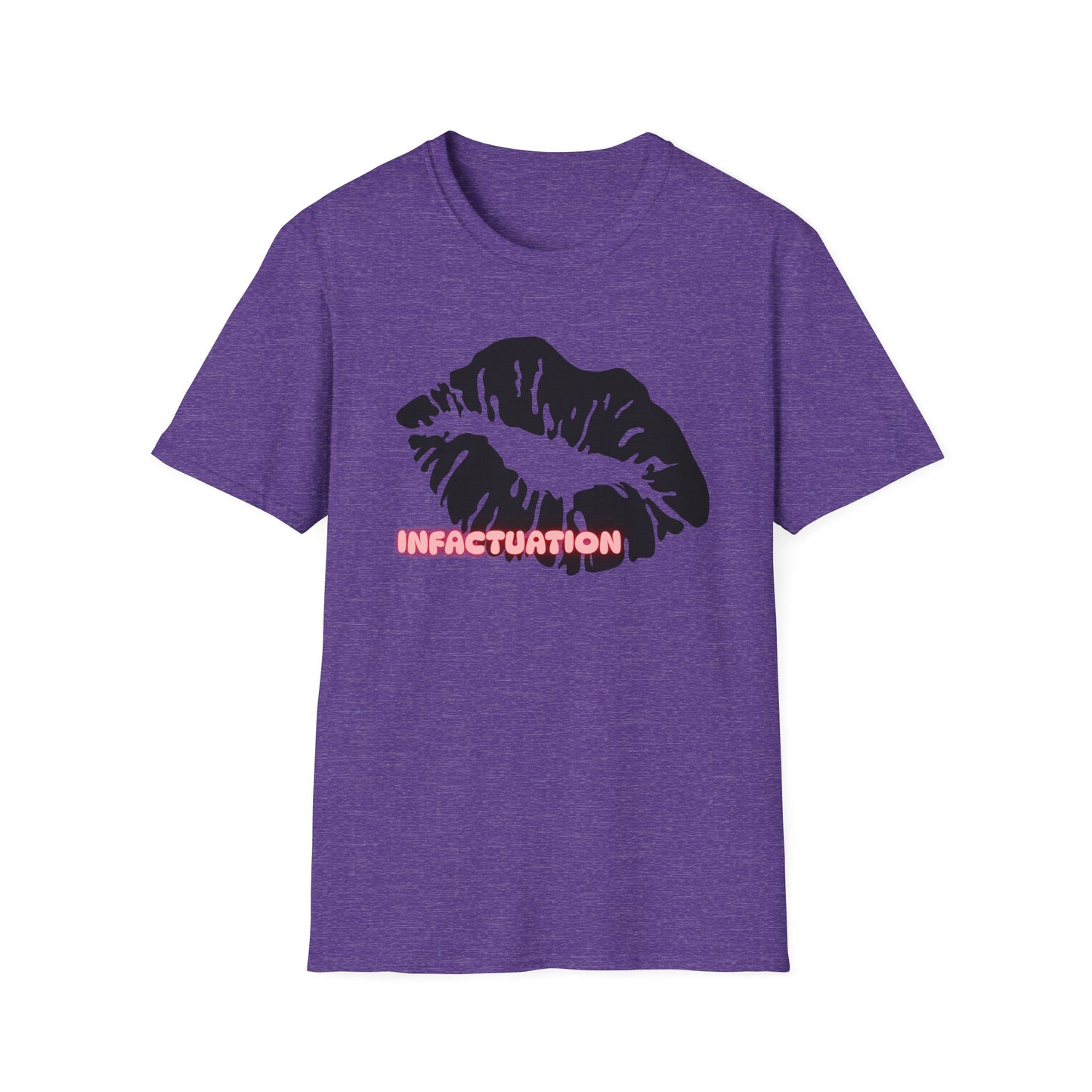 Infatuation Kiss Shirt | Adult Shirt | Womans Clothes | Trending | Birthday Gift | Unisex Softstyle T-Shirt